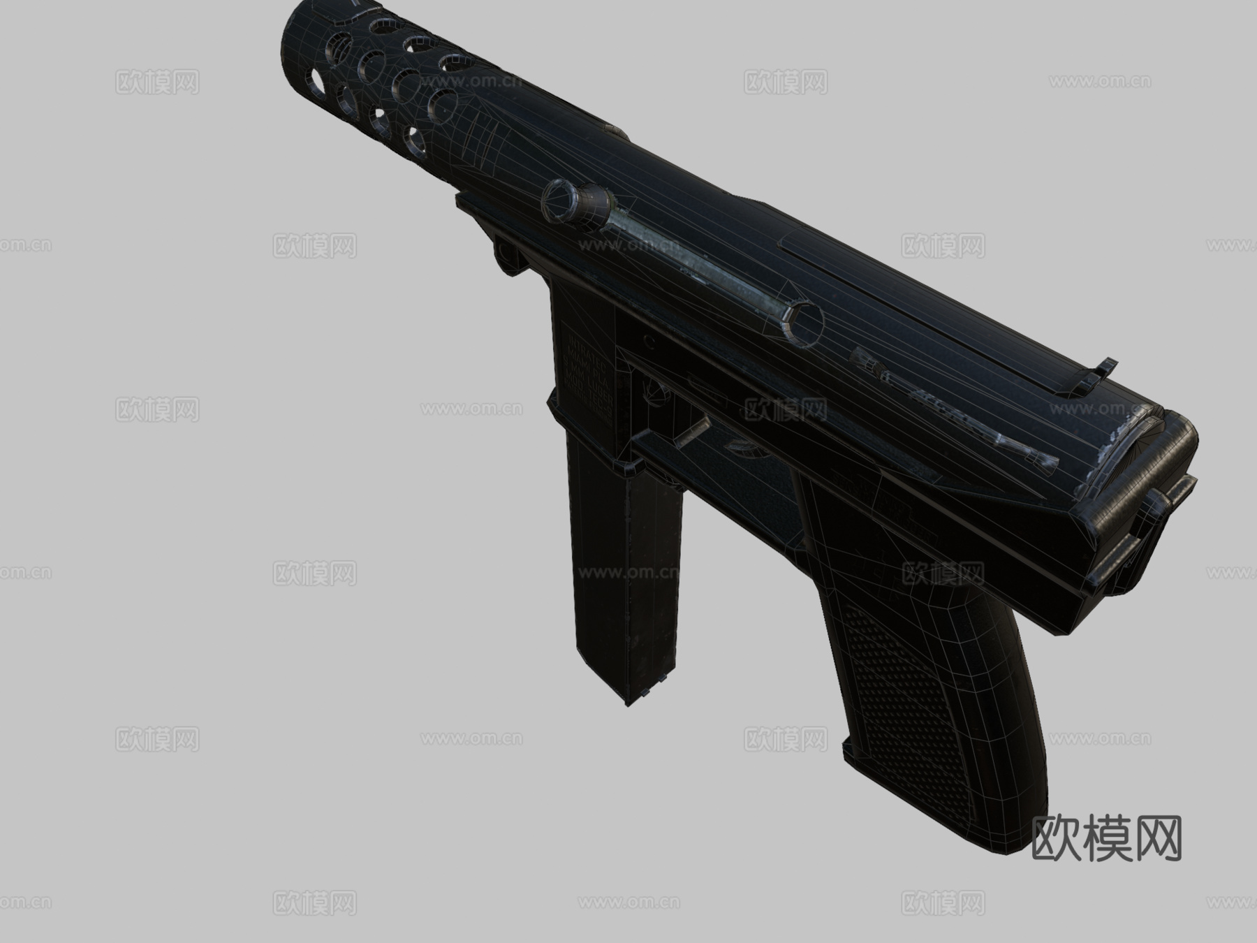 Tec-9纹理su模型