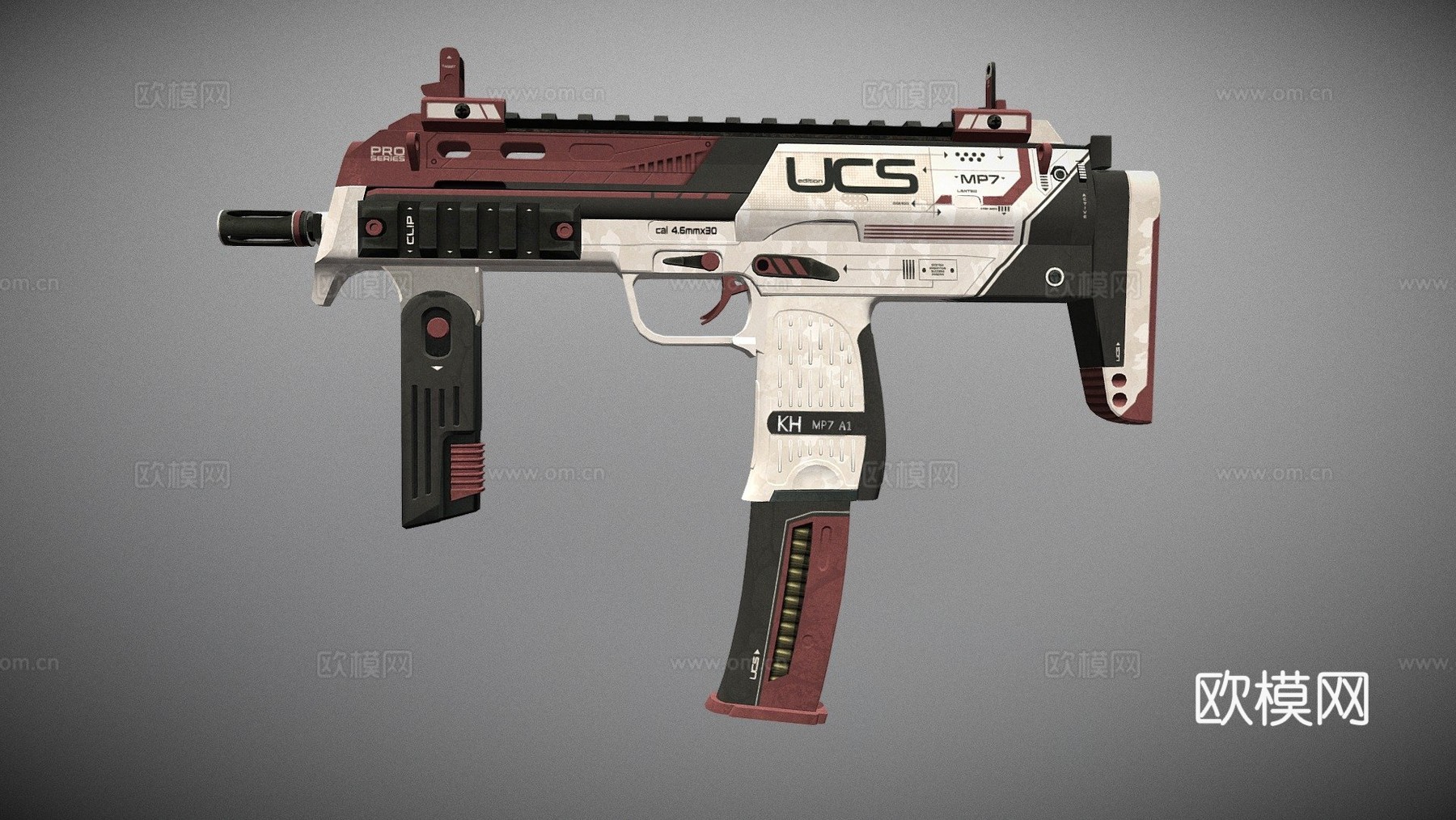 MP7 - UCS3d模型
