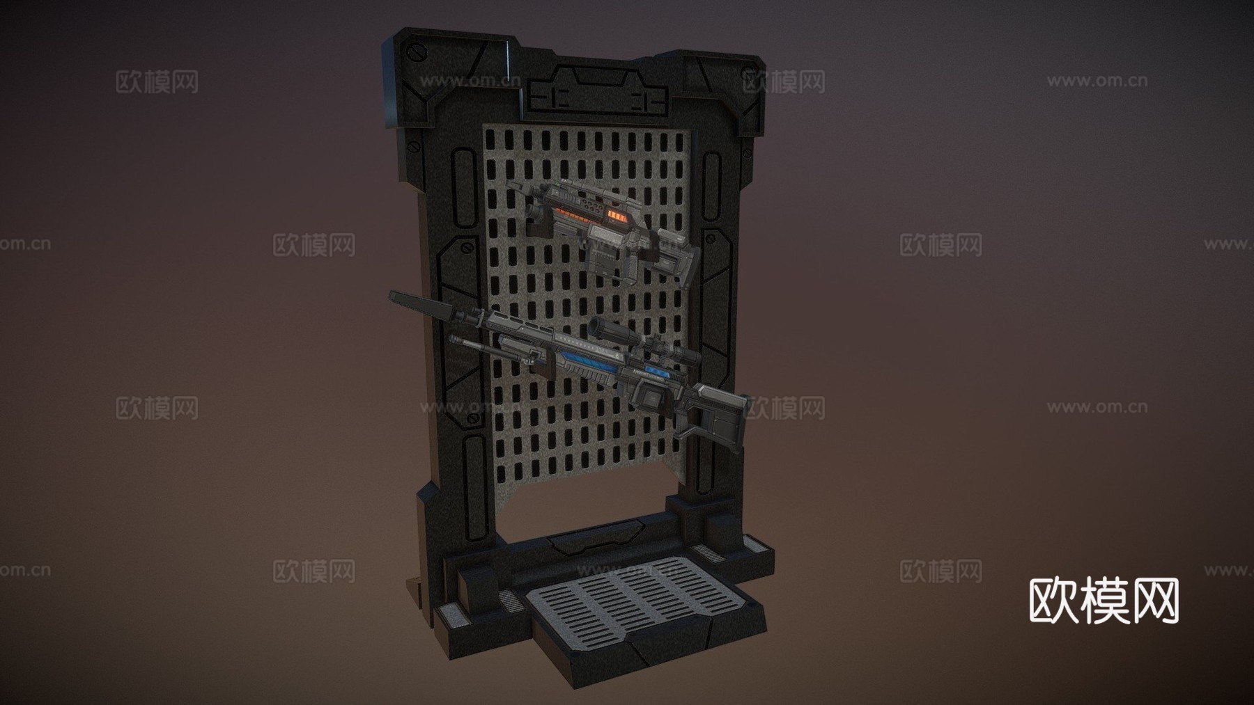 武器架3d模型