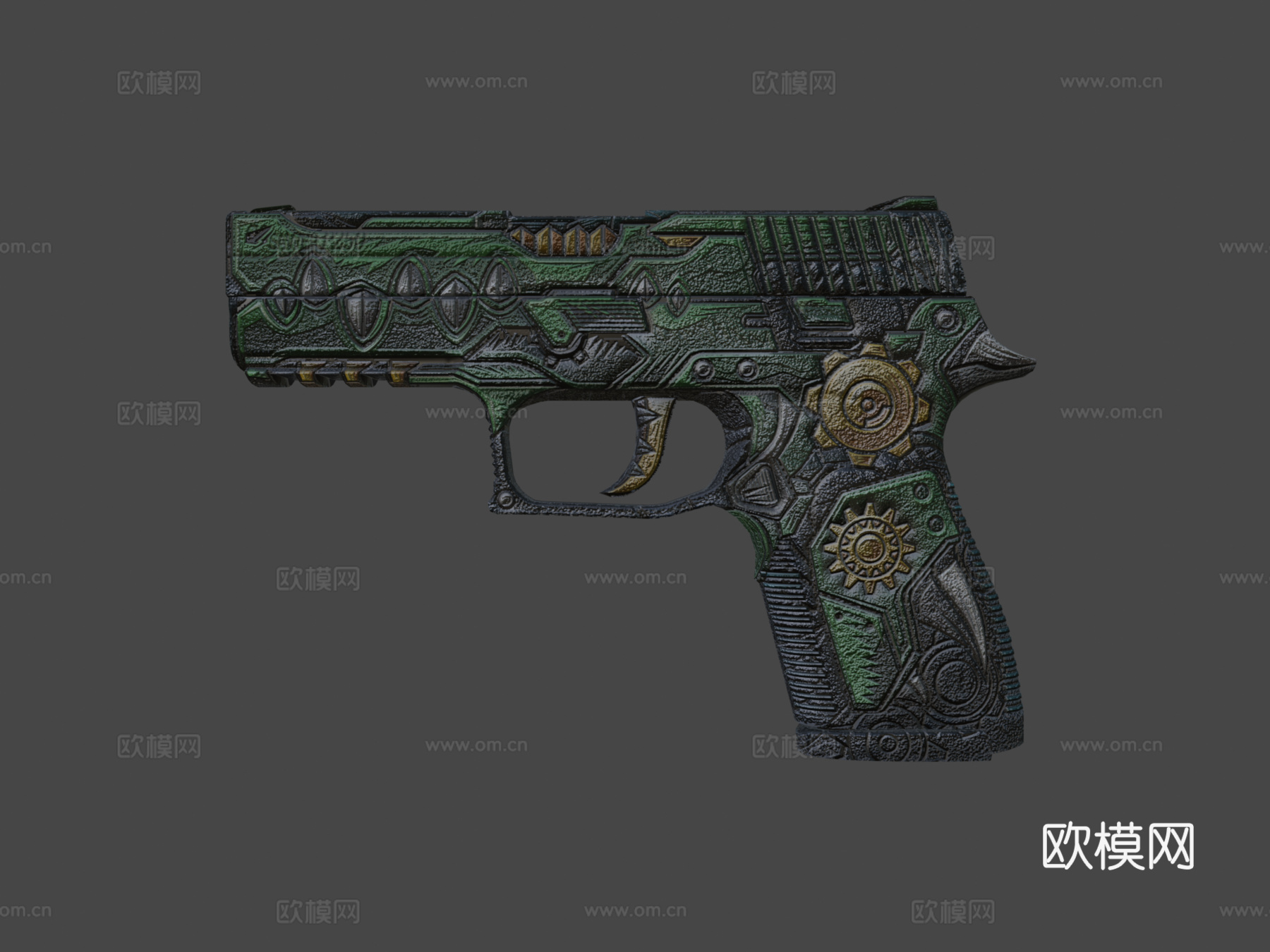 P228 CSGO 随机皮肤3d模型
