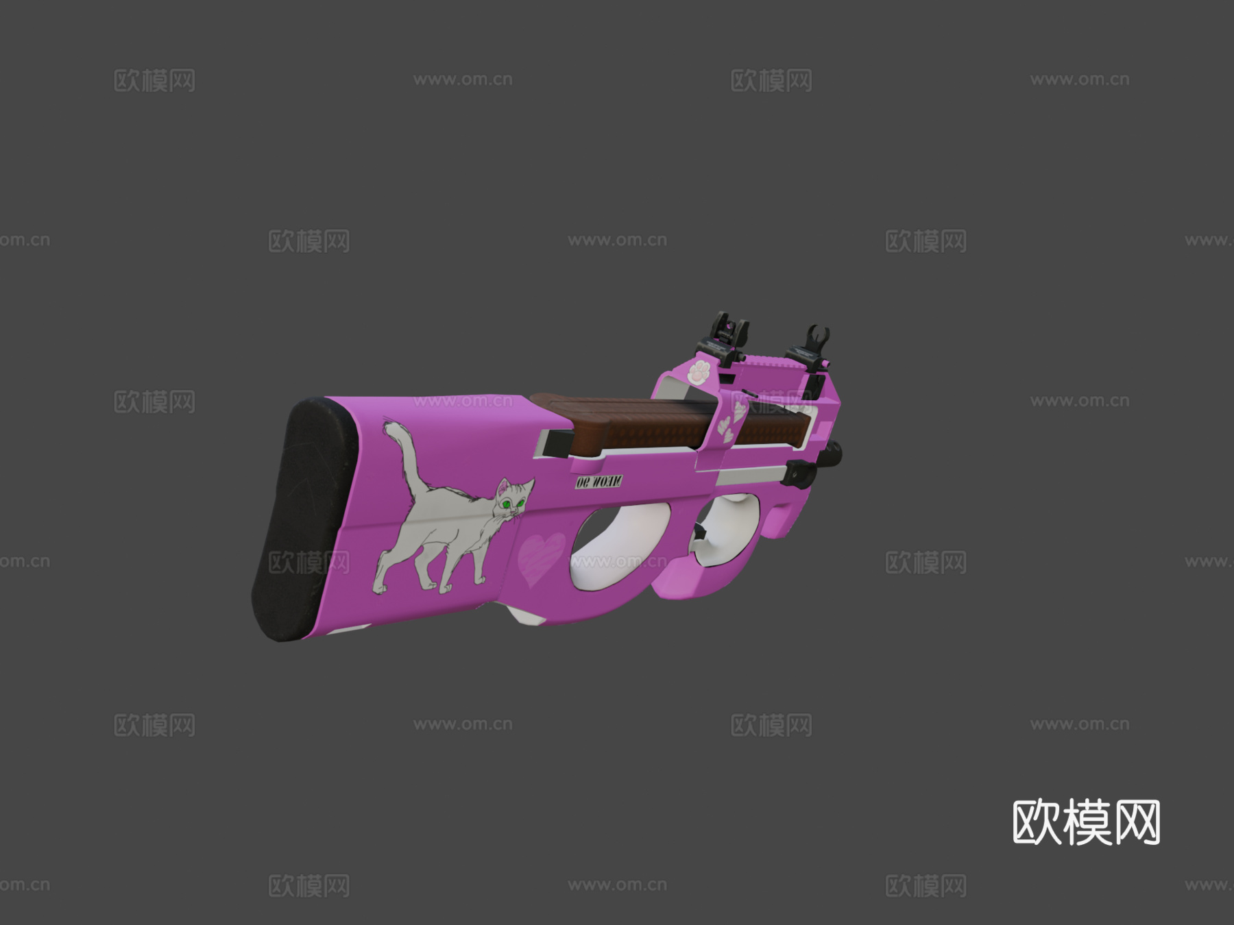 P90 MeoWarrior3d模型
