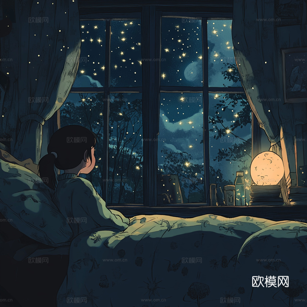 童趣卡通儿童房人物挂画