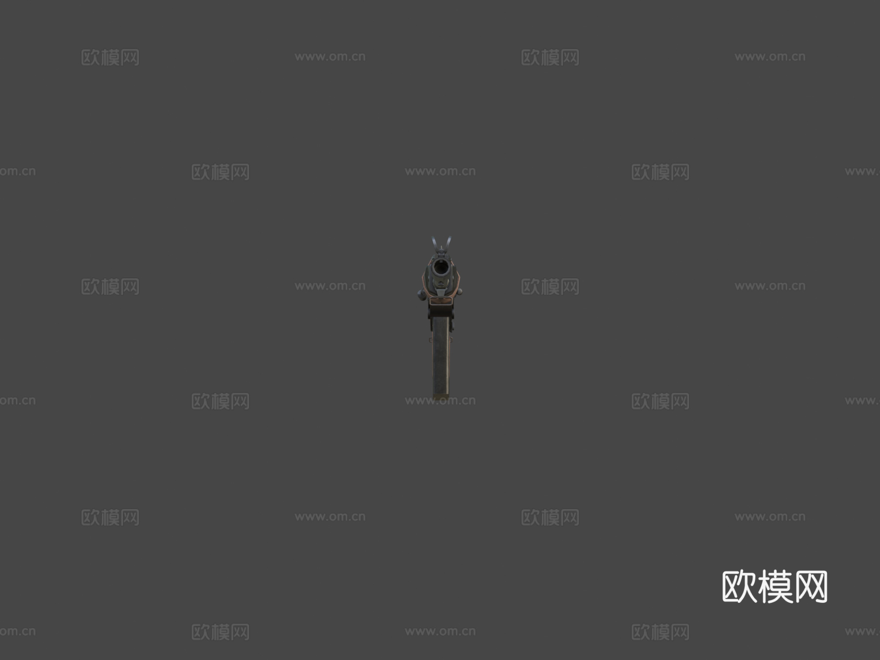 FN FAL 7.62mm木制版本3d模型