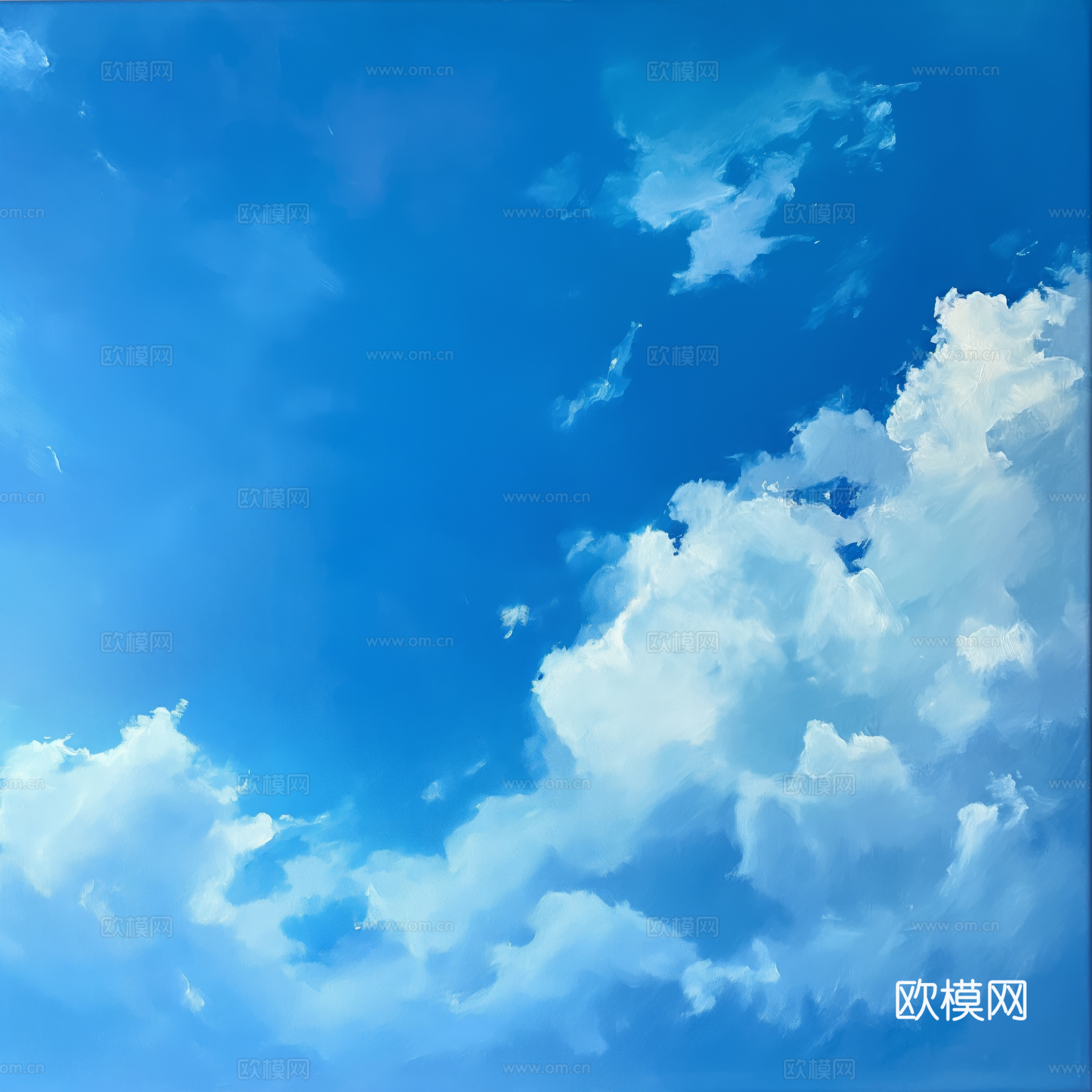 外景天空蓝天白云