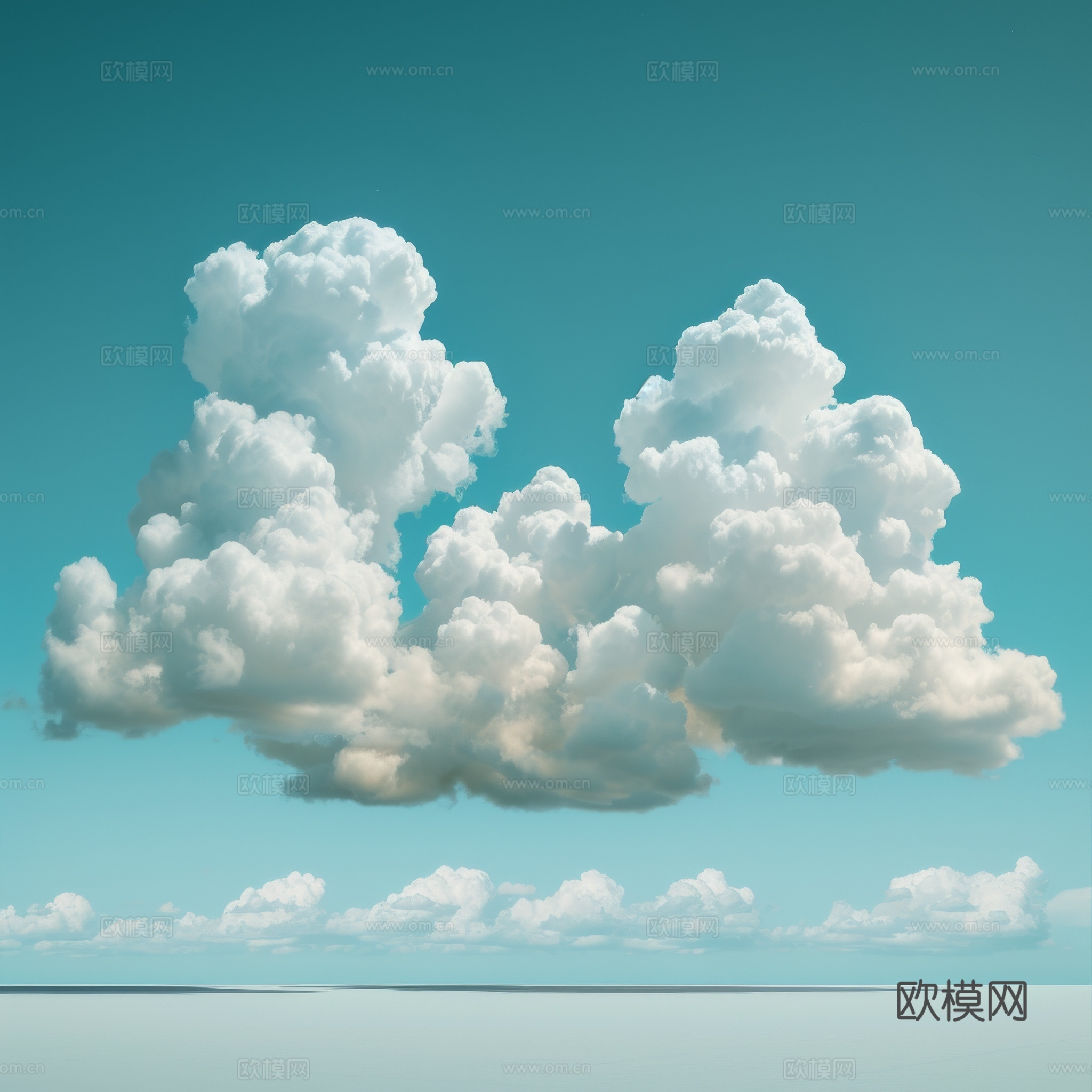 外景天空蓝天白云