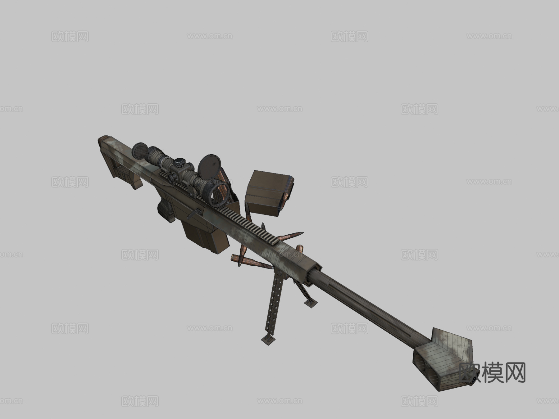 Barret Cal50su模型