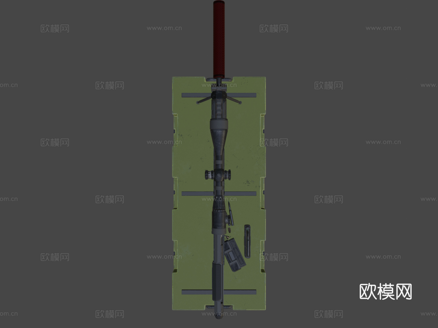 DSR .50狙击步枪su模型