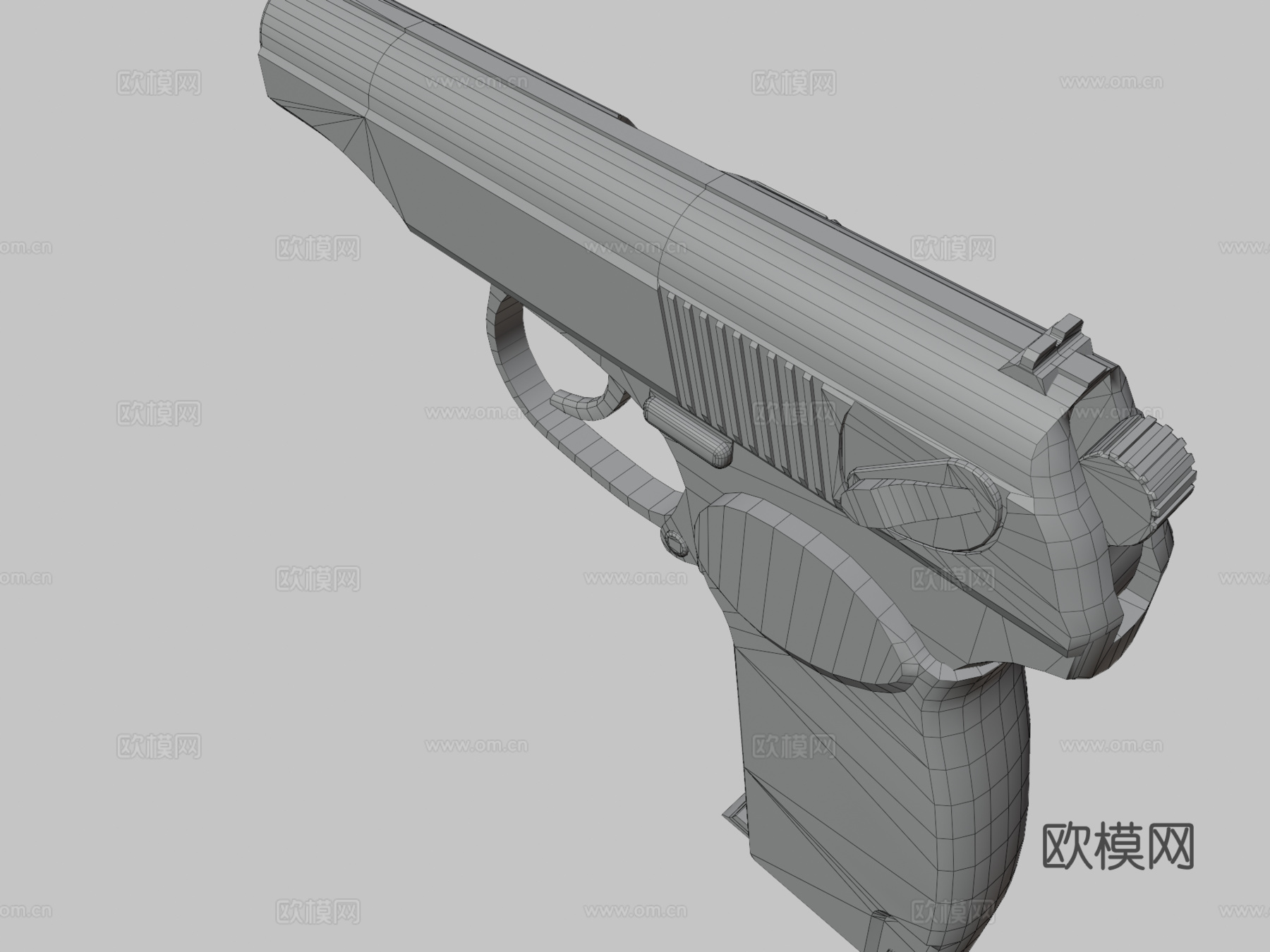 马卡洛夫PM复制品3d模型