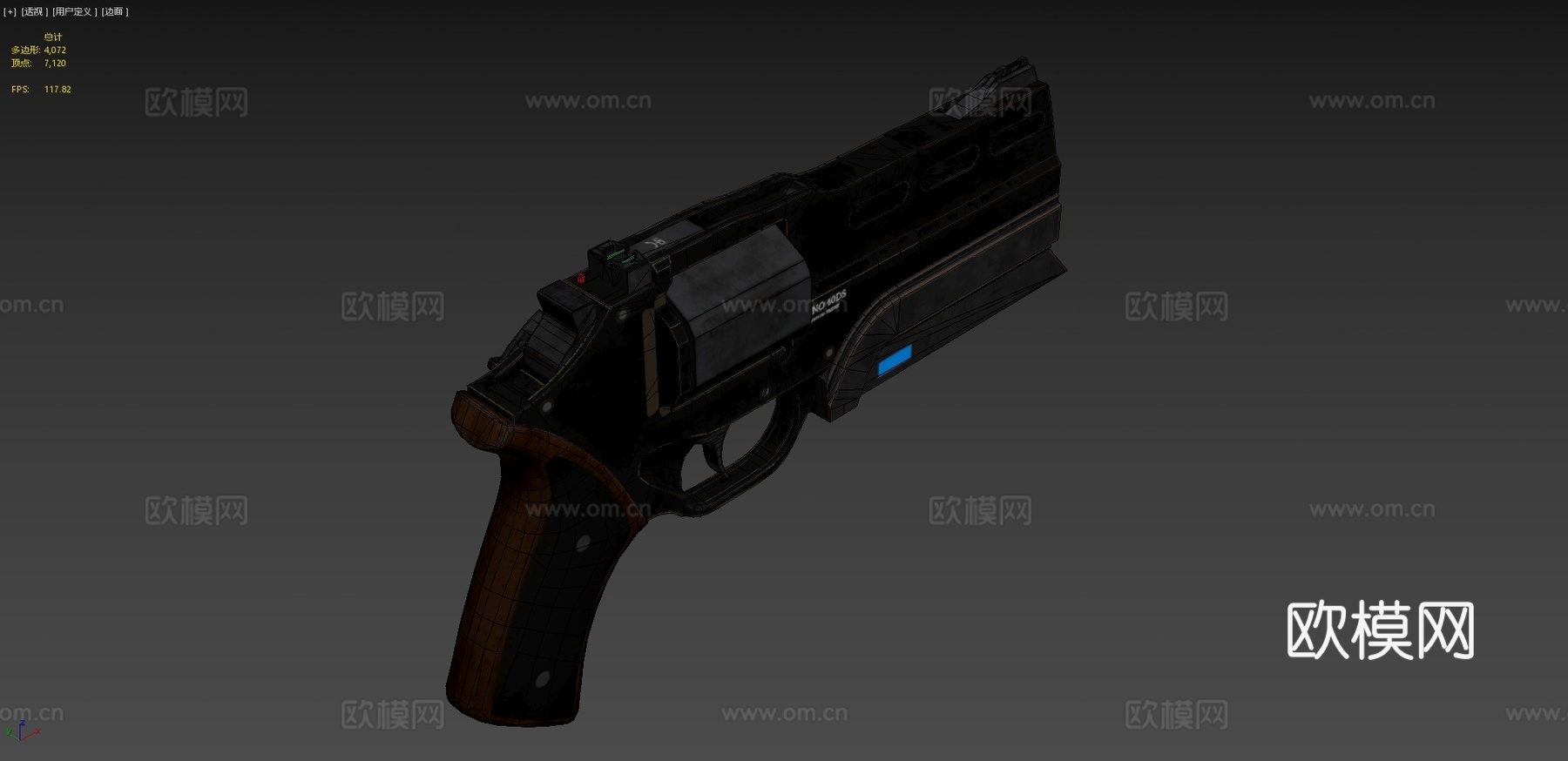 Chiappa Rhino-全面回忆左轮手枪su模型