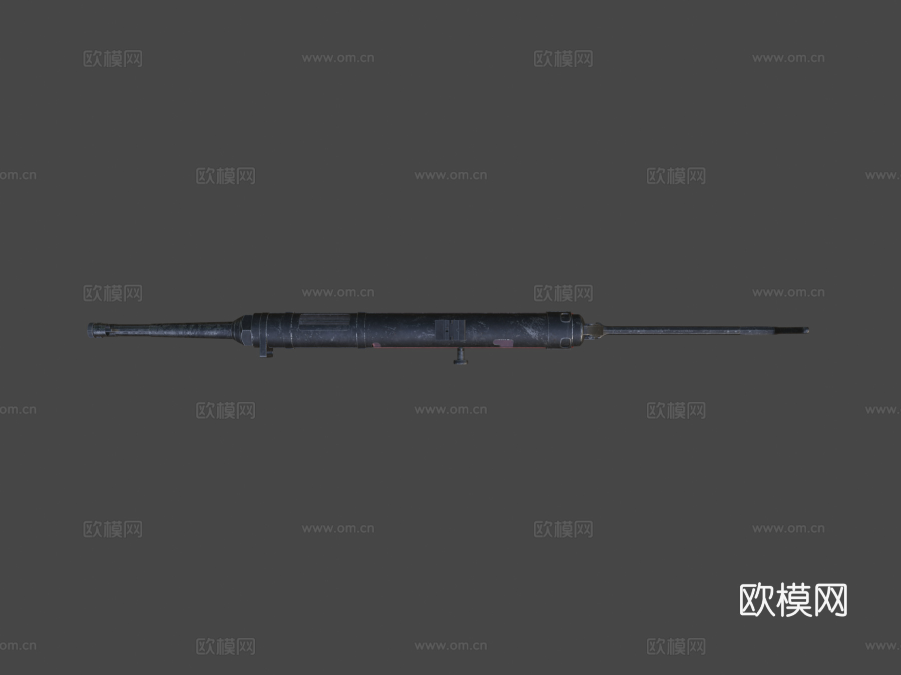 MP 40枪3d模型