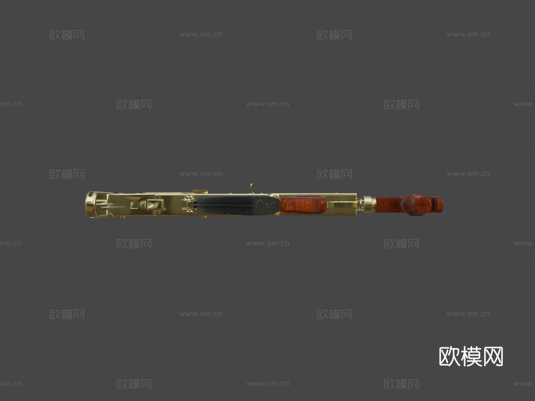 金色板 - Groza - PUBGsu模型