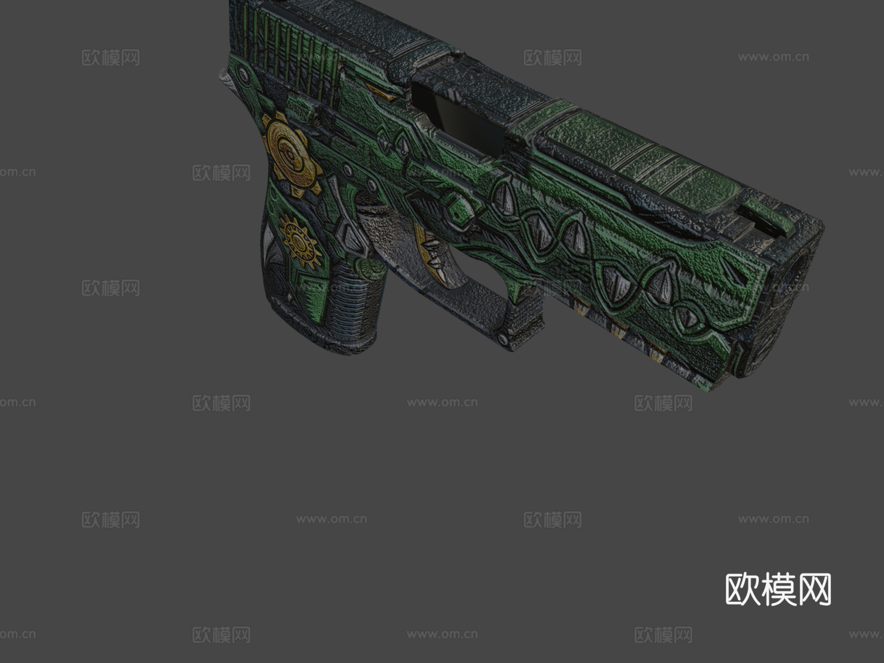 P228 CSGO 随机皮肤3d模型