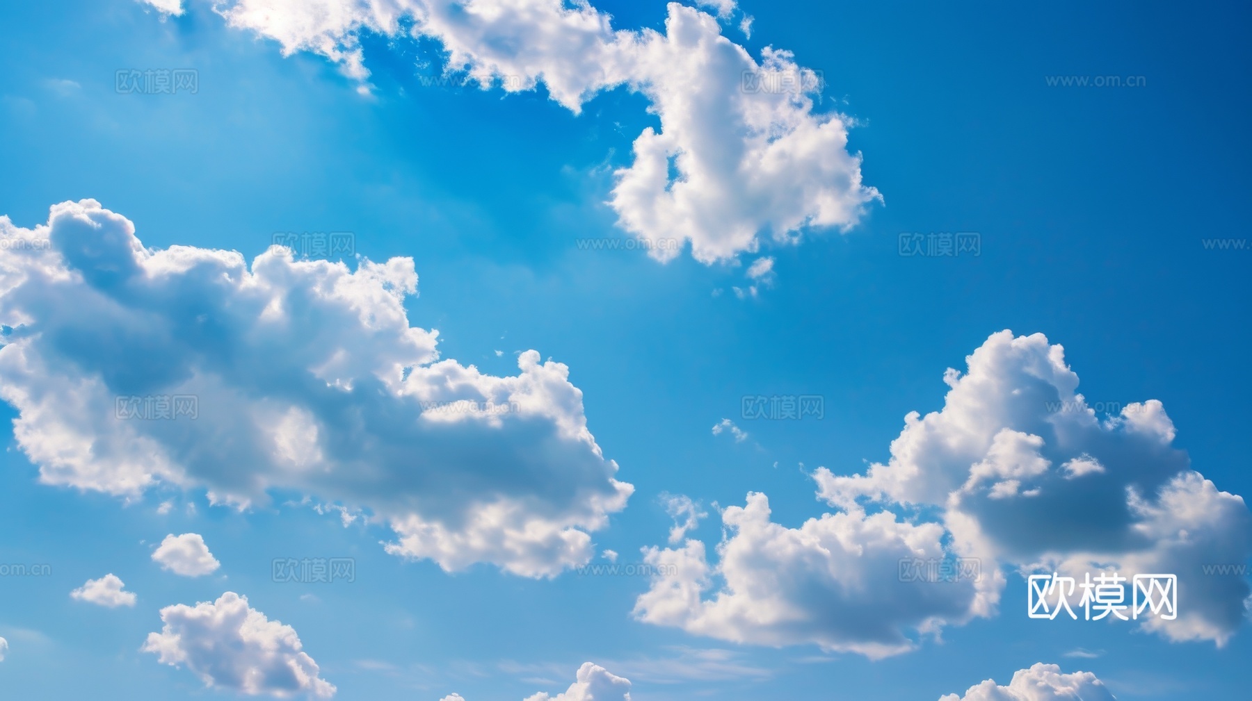 外景天空蓝天白云