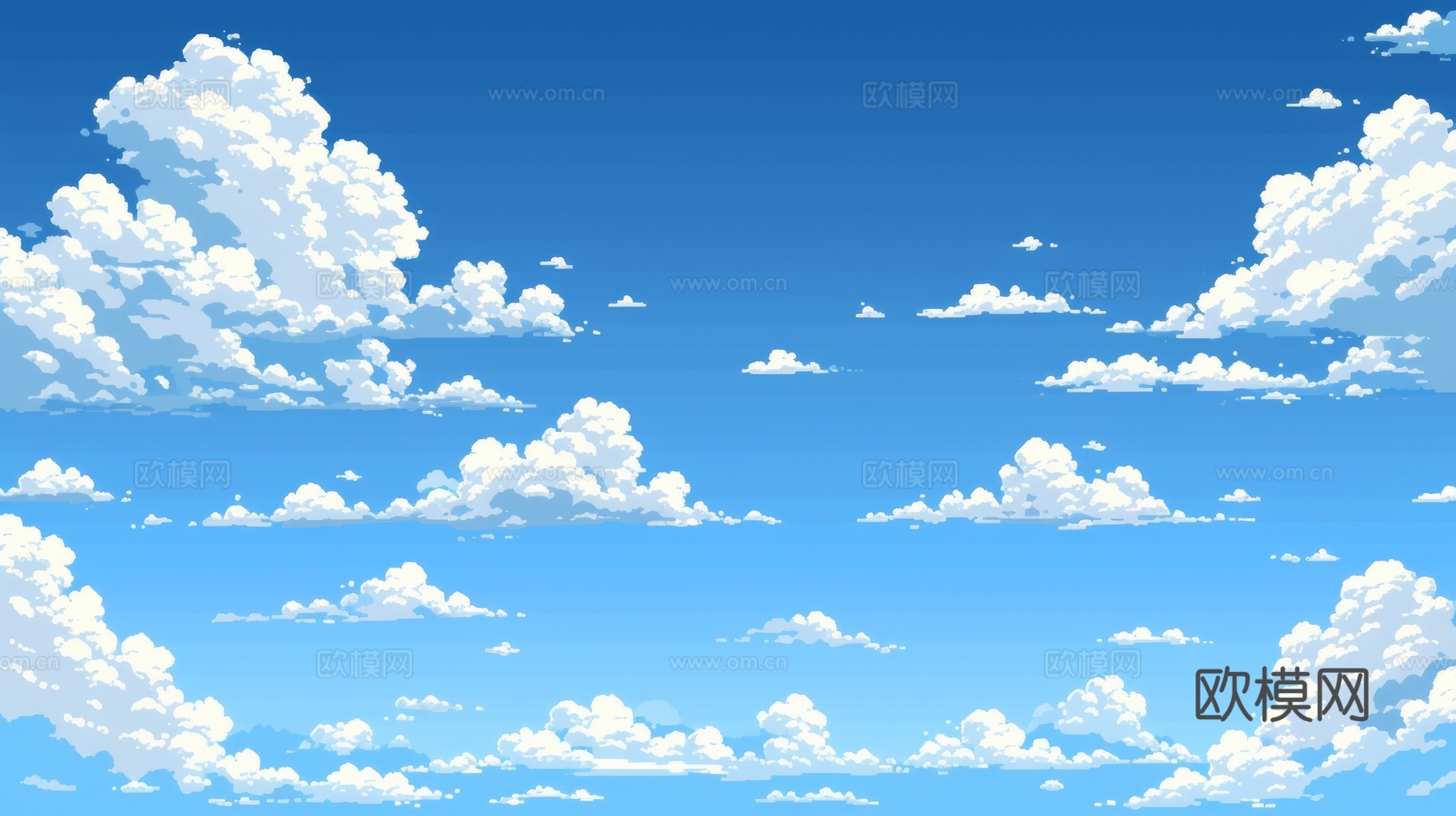 外景天空蓝天白云下载（渲染图3）