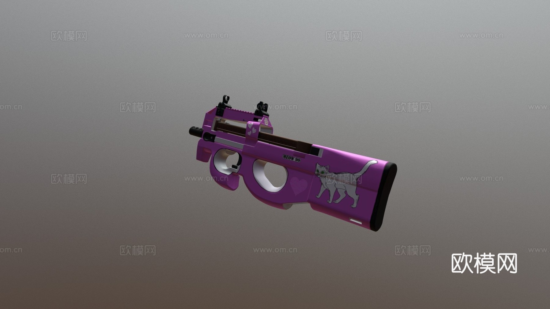 P90 MeoWarrior3d模型