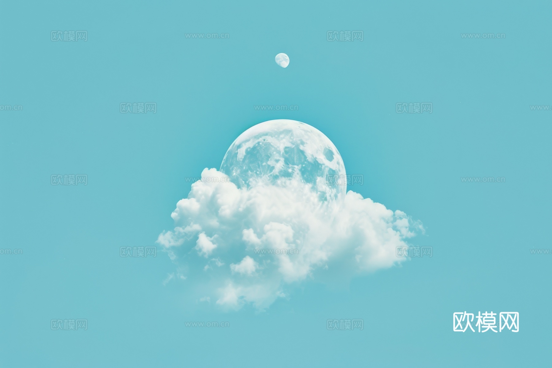 外景天空蓝天白云