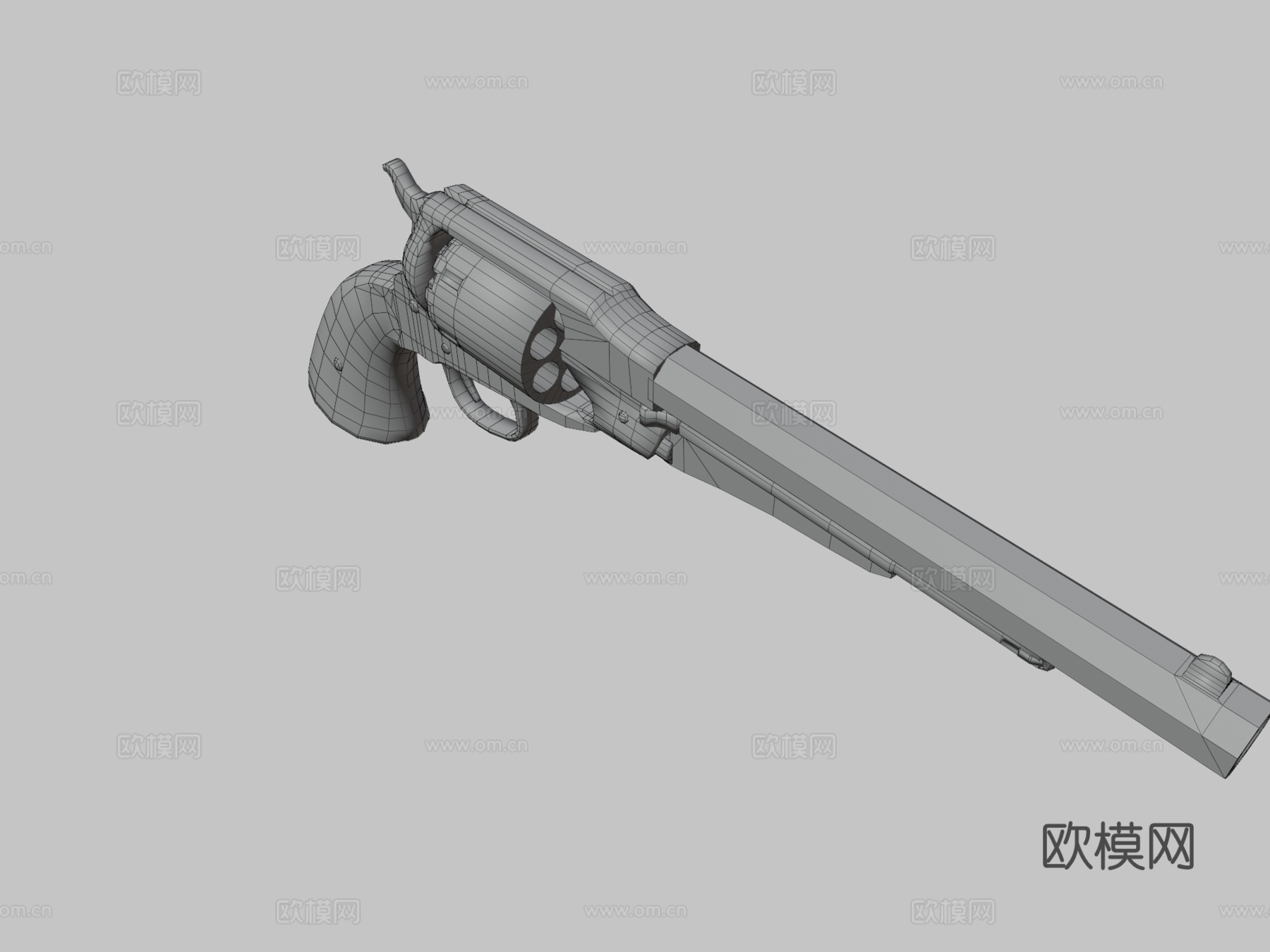 雷明顿1858su模型