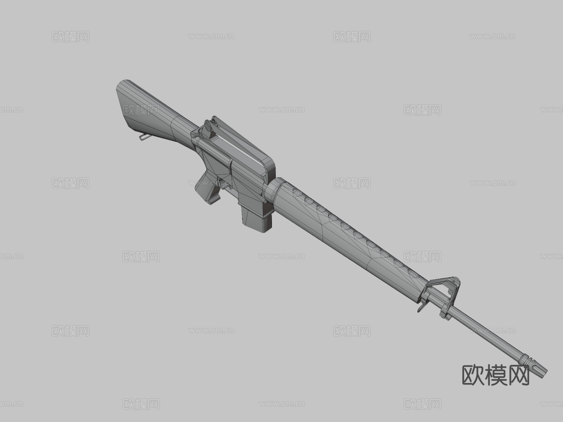 M16vn——甜猫耳大暴动3d模型