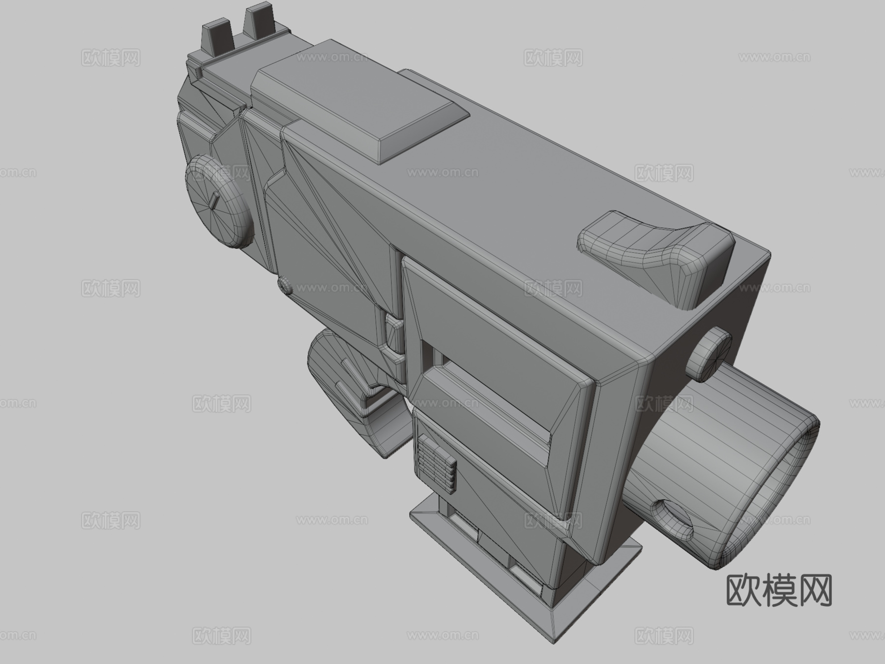 战锤40k玩具螺栓手枪3d模型
