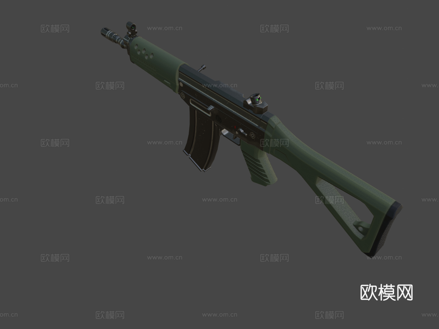 SG553突击步枪su模型