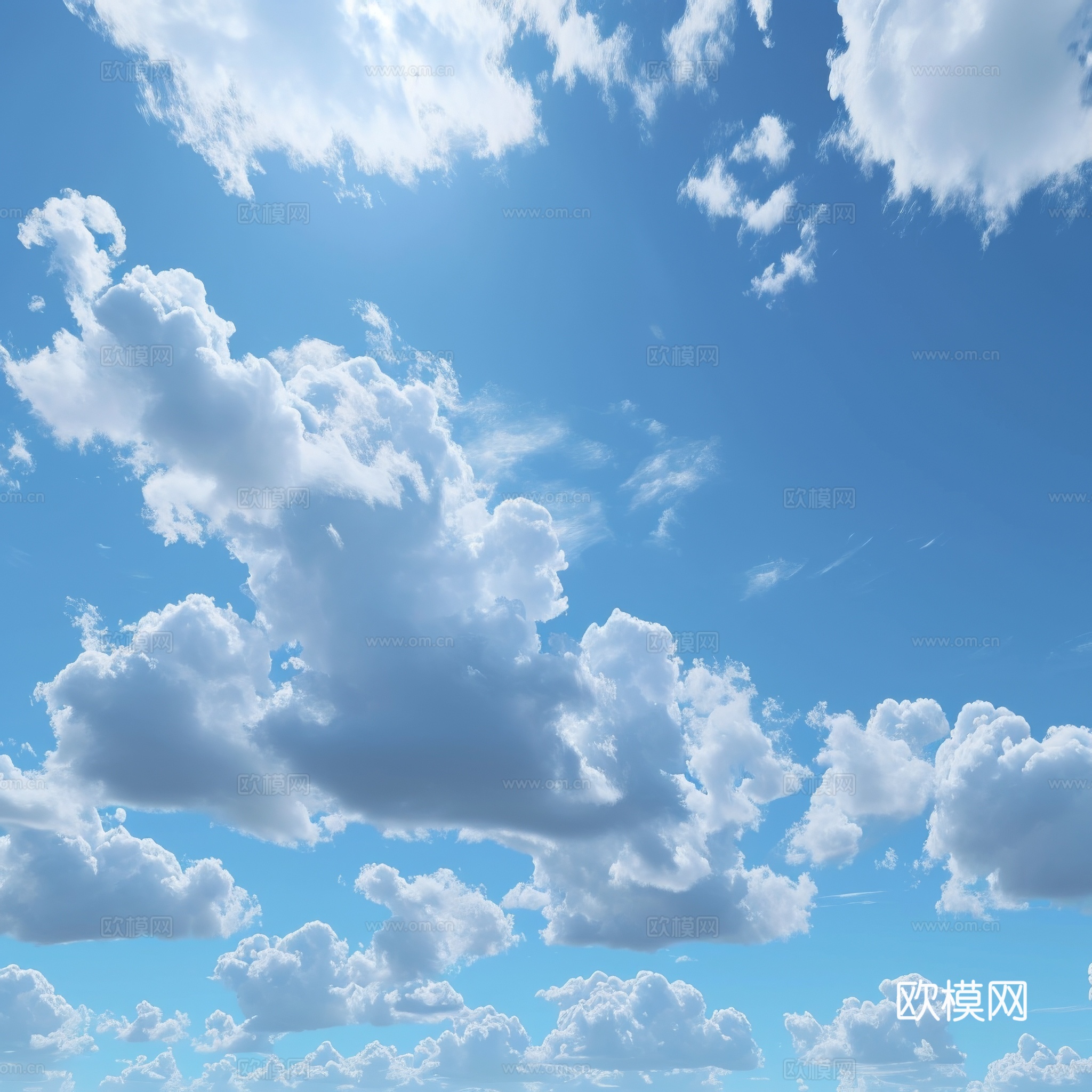 外景天空蓝天白云