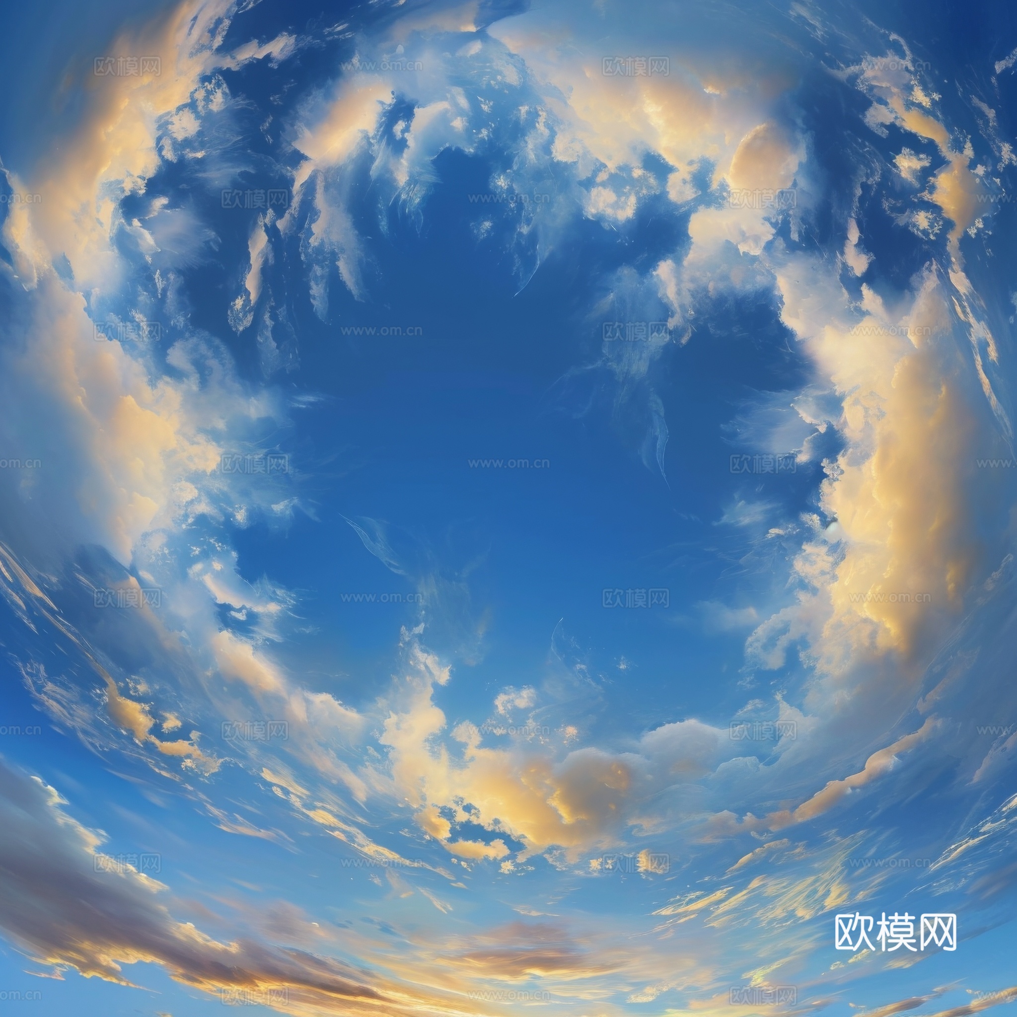 外景天空蓝天白云