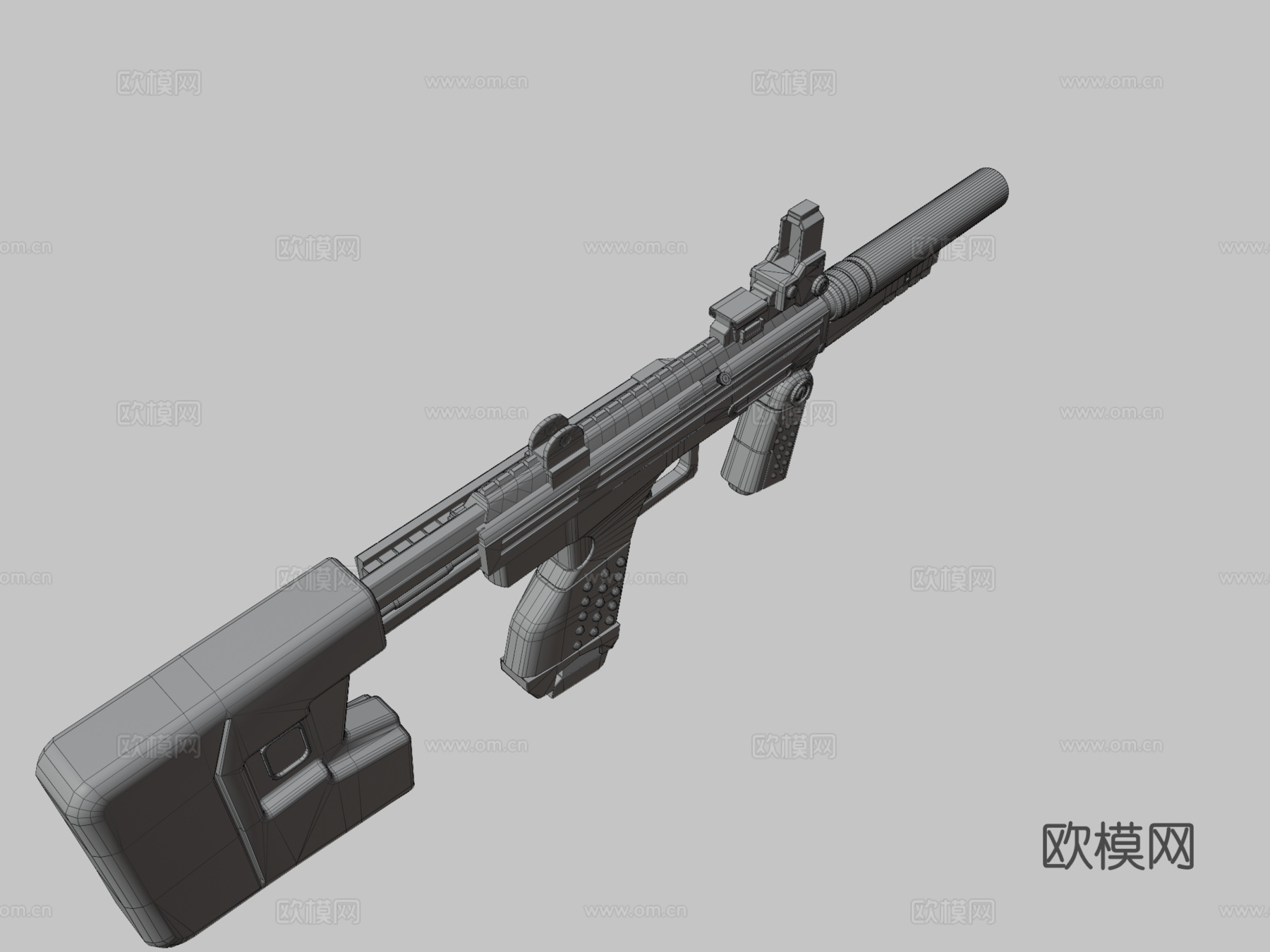 光环2周年纪念SMG3d模型