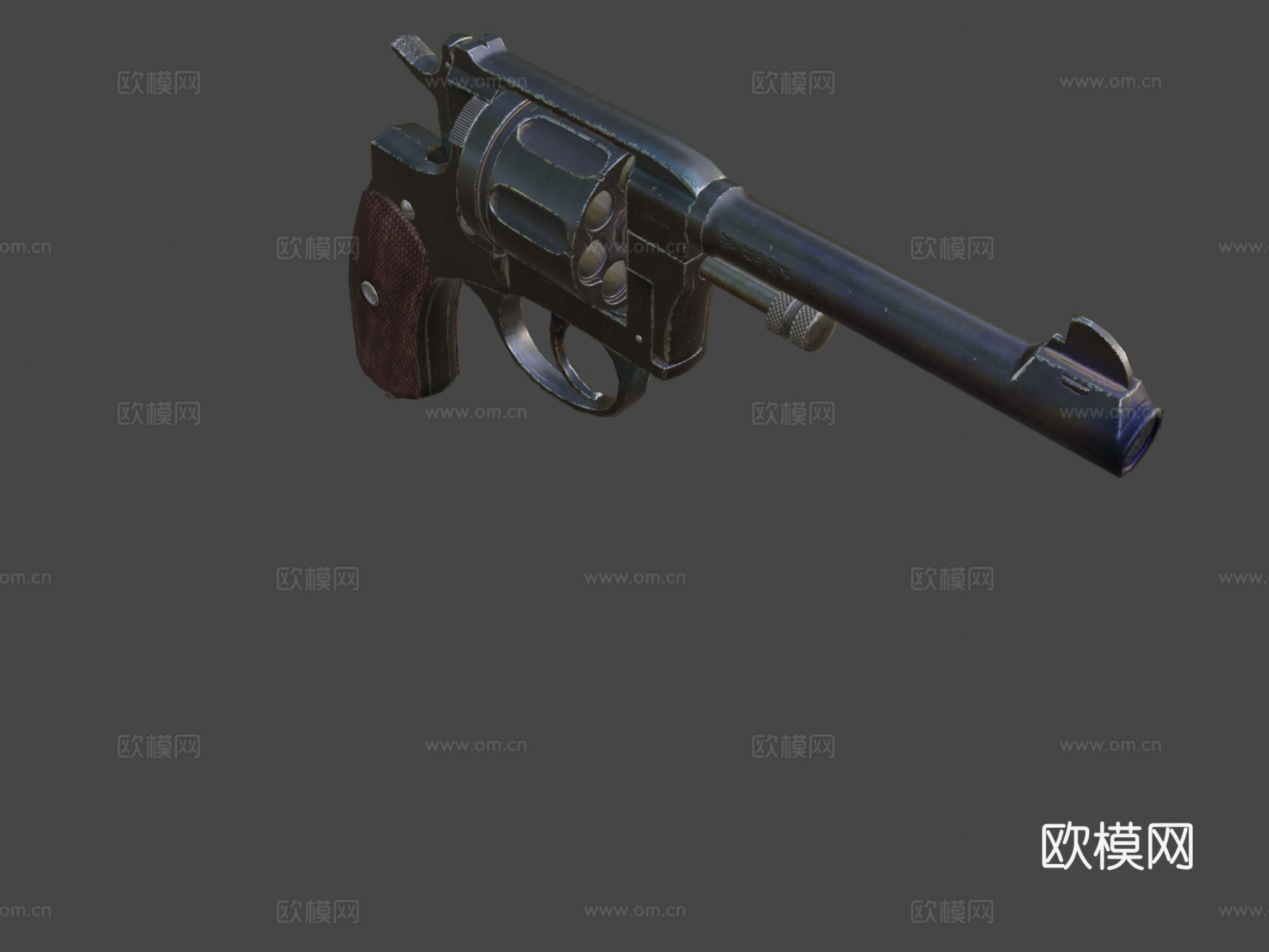 比利时1910摇摆式 [测试v1.0，求批评]3d模型