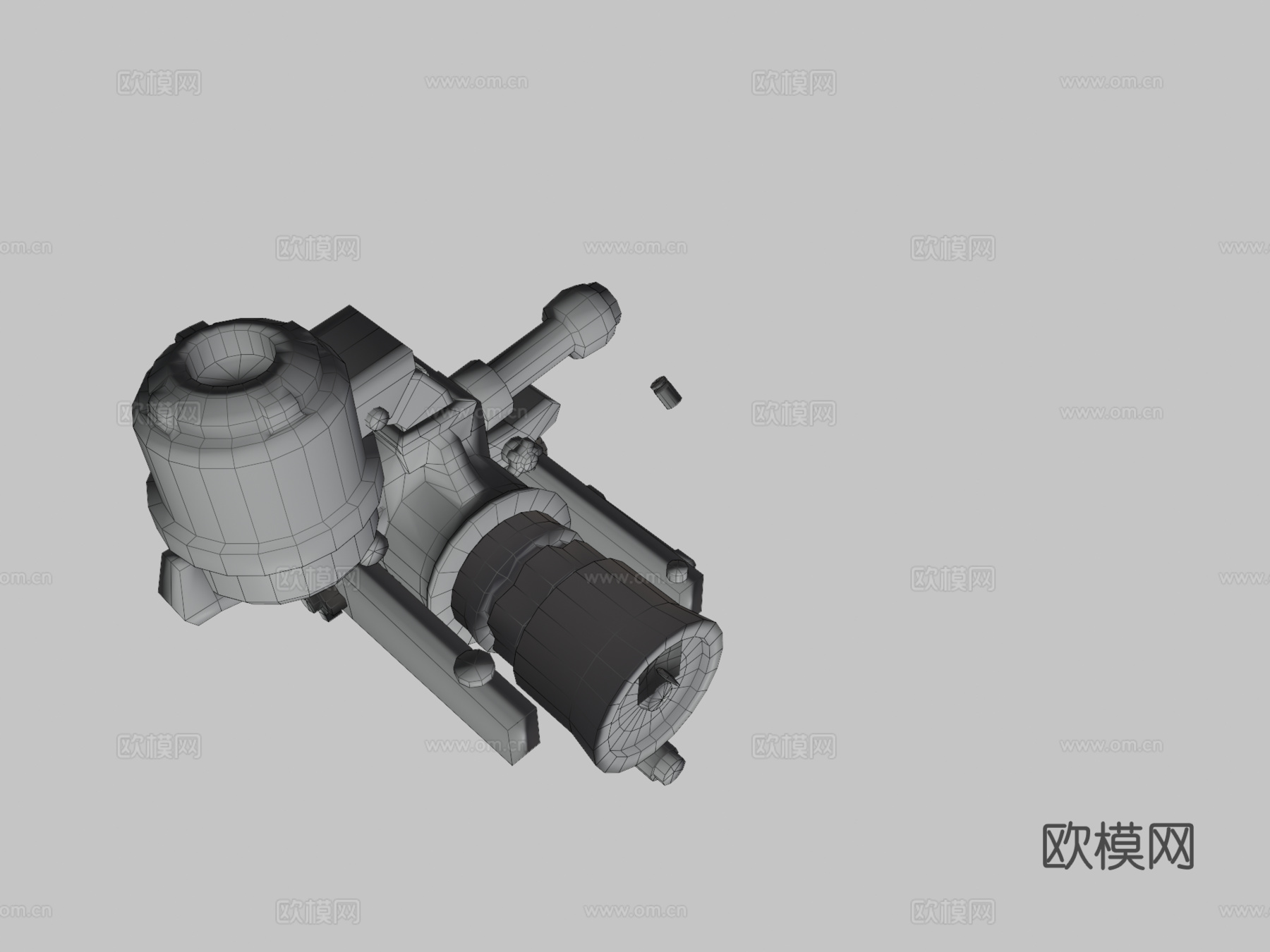 兽人射击3d模型