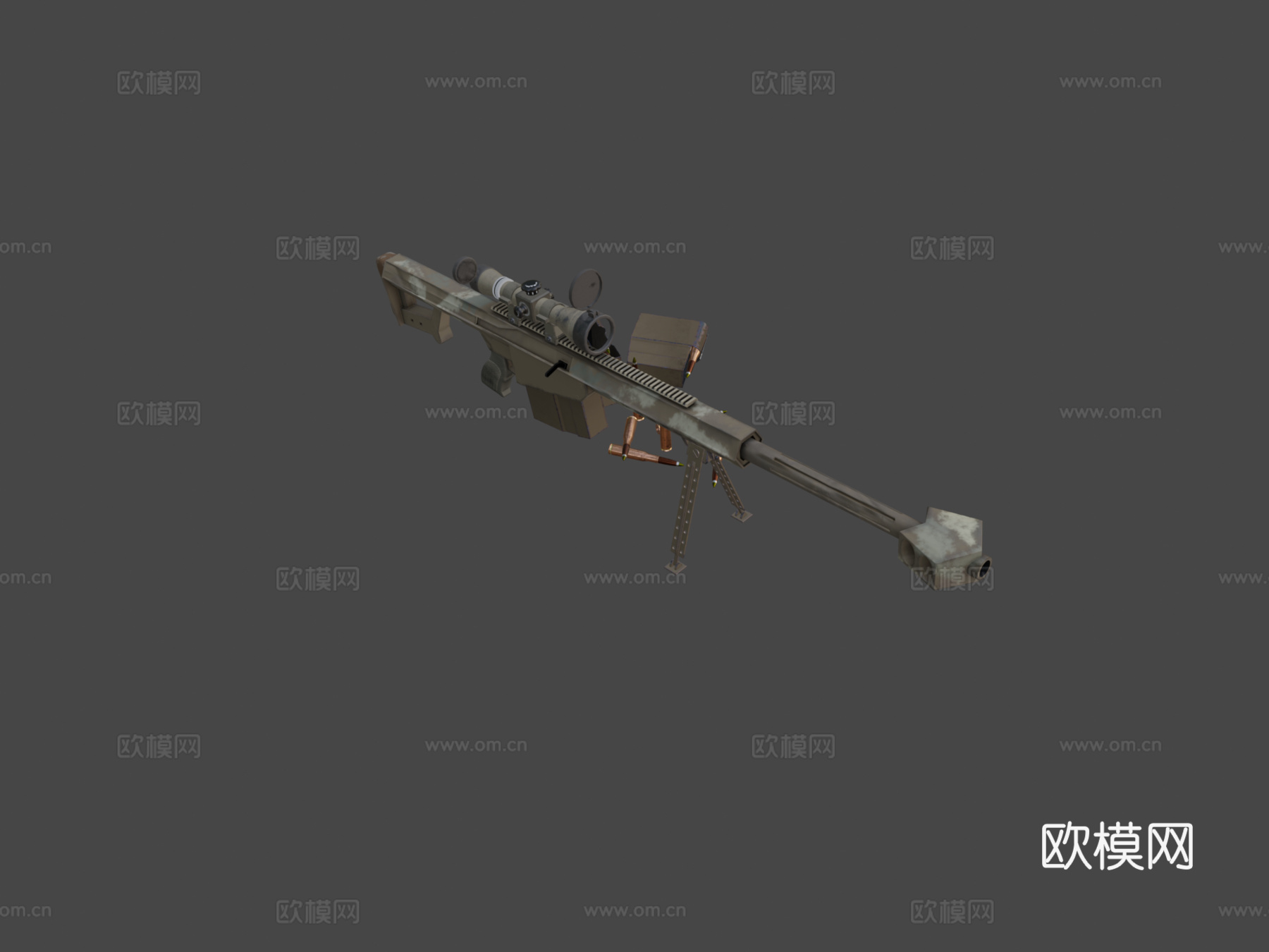 Barret Cal50su模型