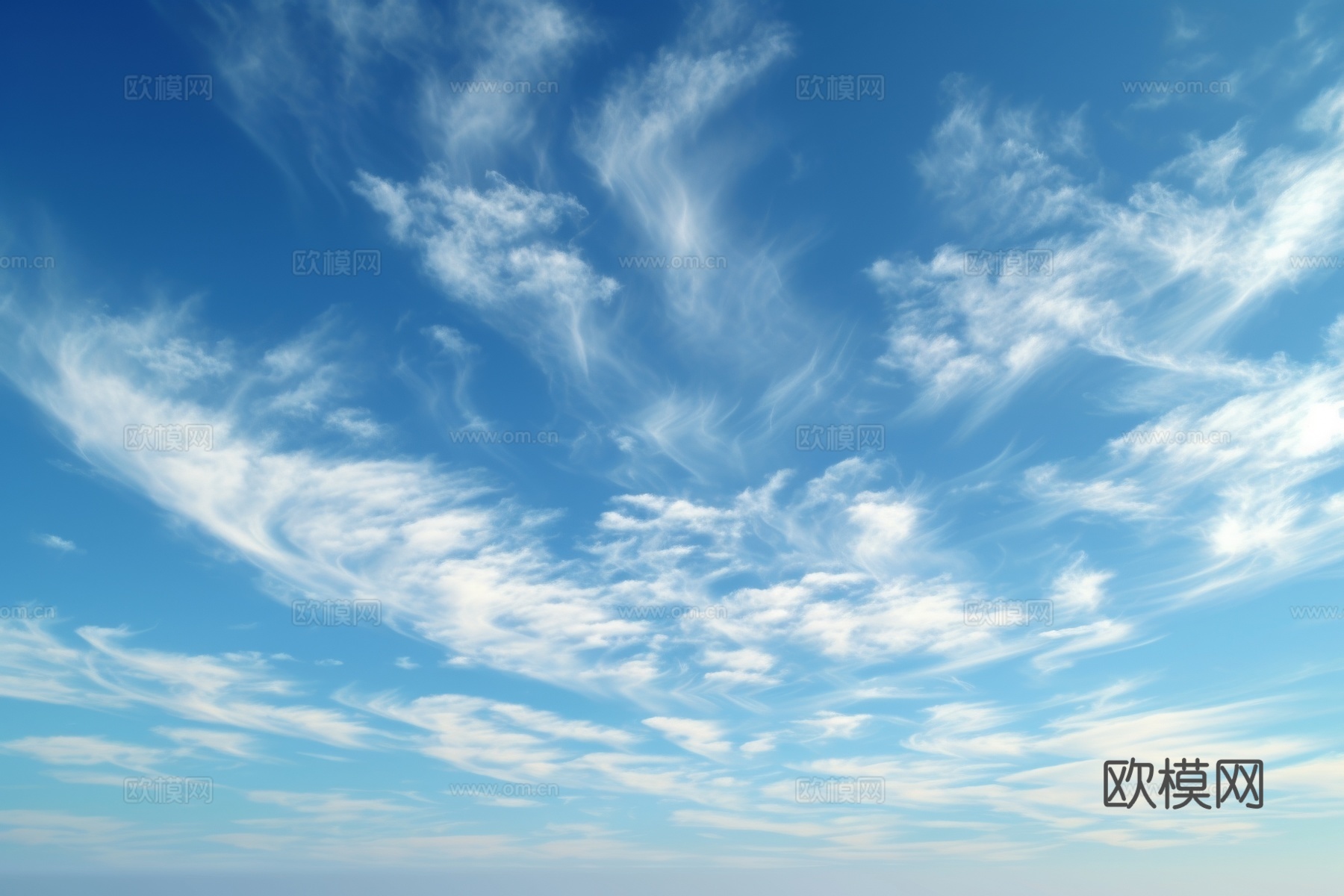 外景天空蓝天白云