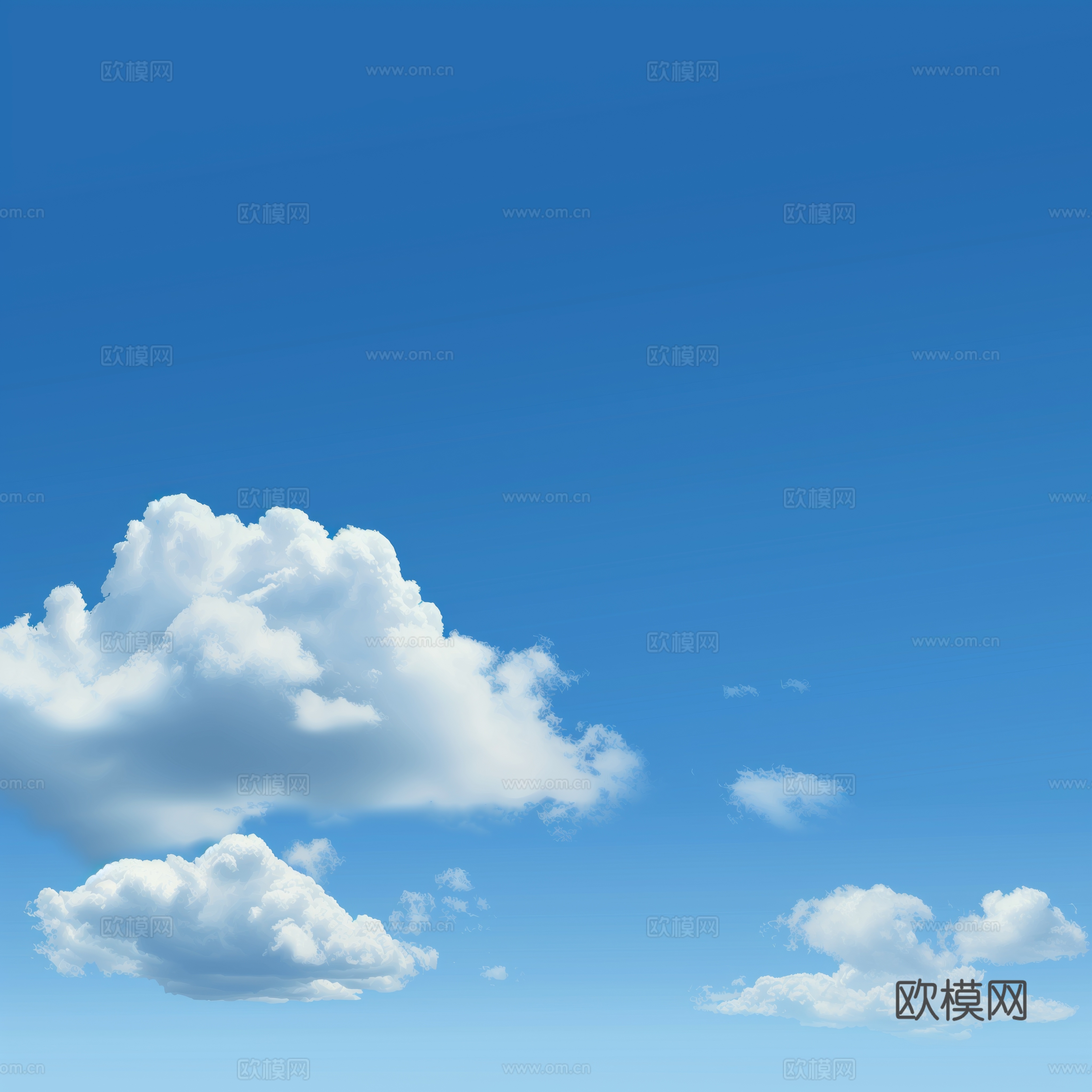 外景天空蓝天白云