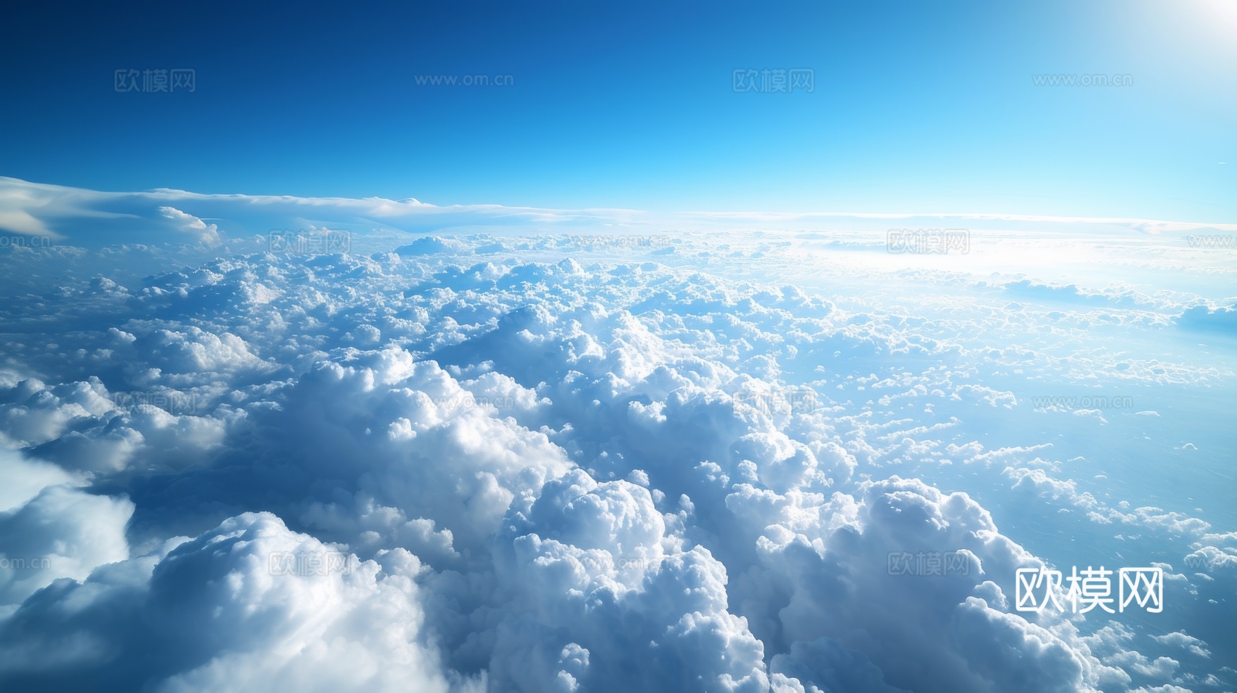 外景天空蓝天白云