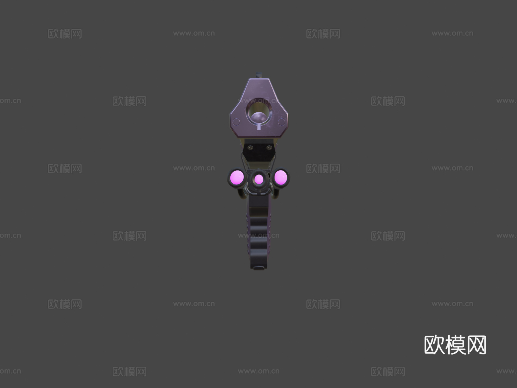手枪3d模型