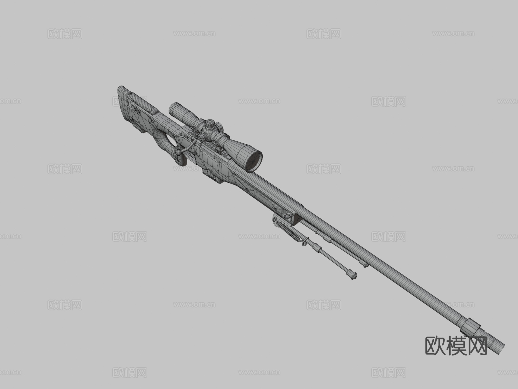 CS -GO AWP3d模型