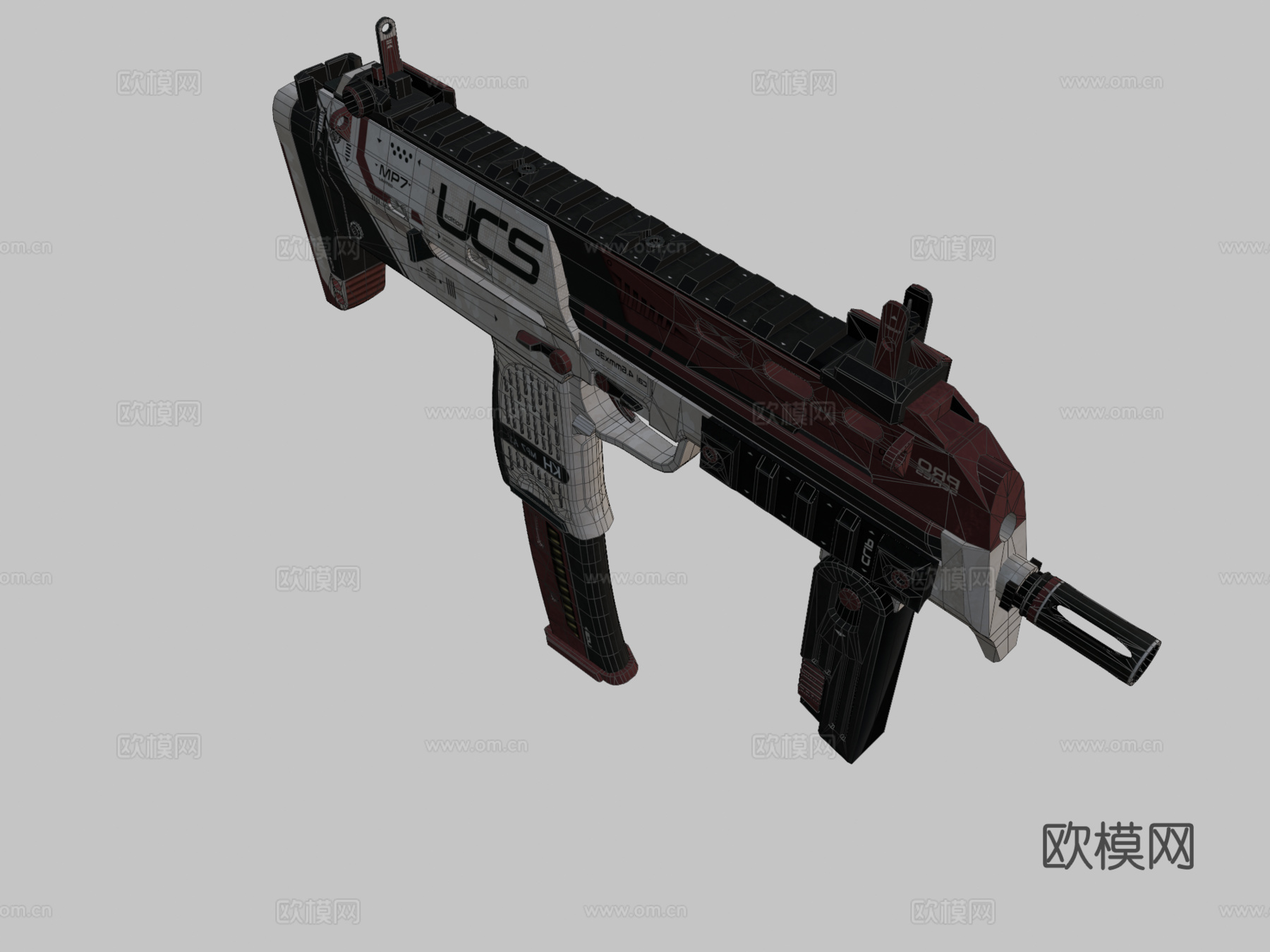 MP7 - UCS3d模型