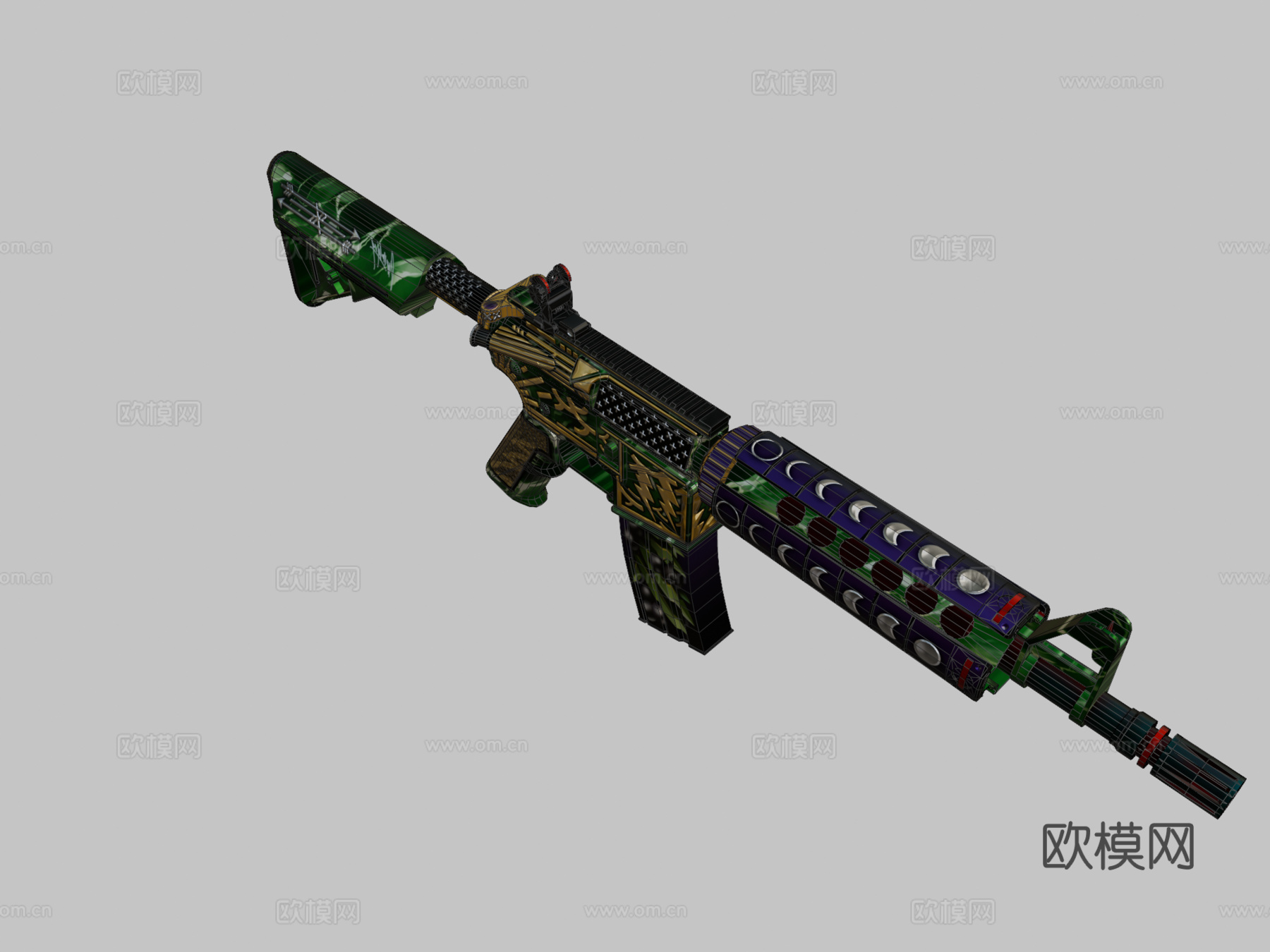 M4A4 =神之怒=su模型