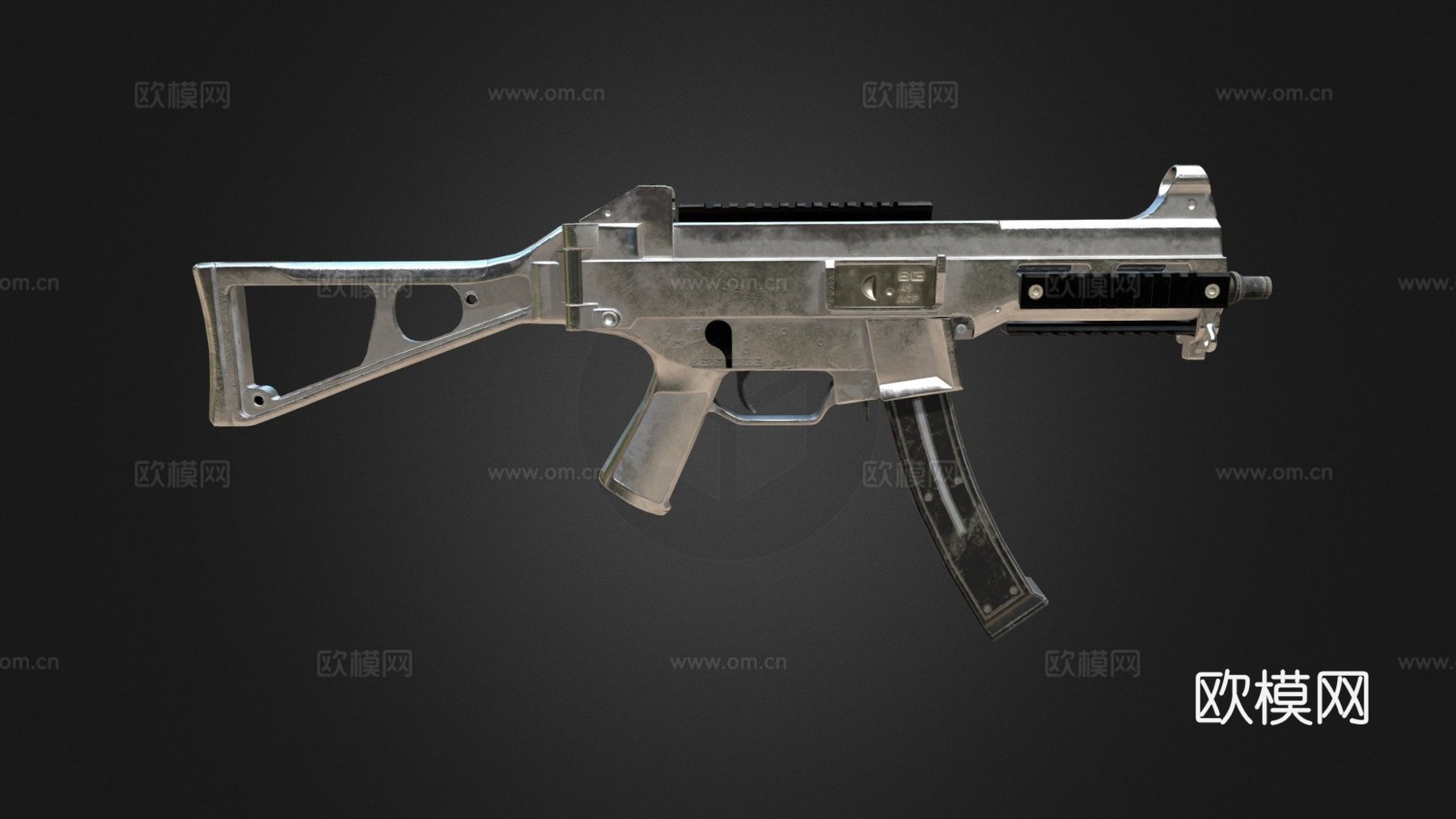 银色板 - UMP45 - PUBGsu模型