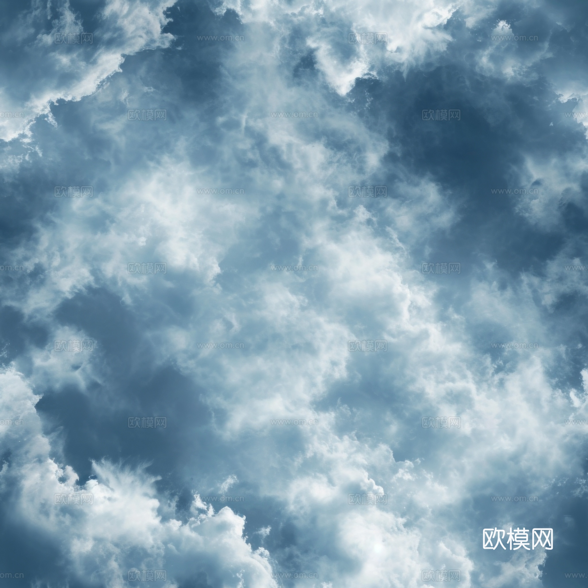 外景天空蓝天白云