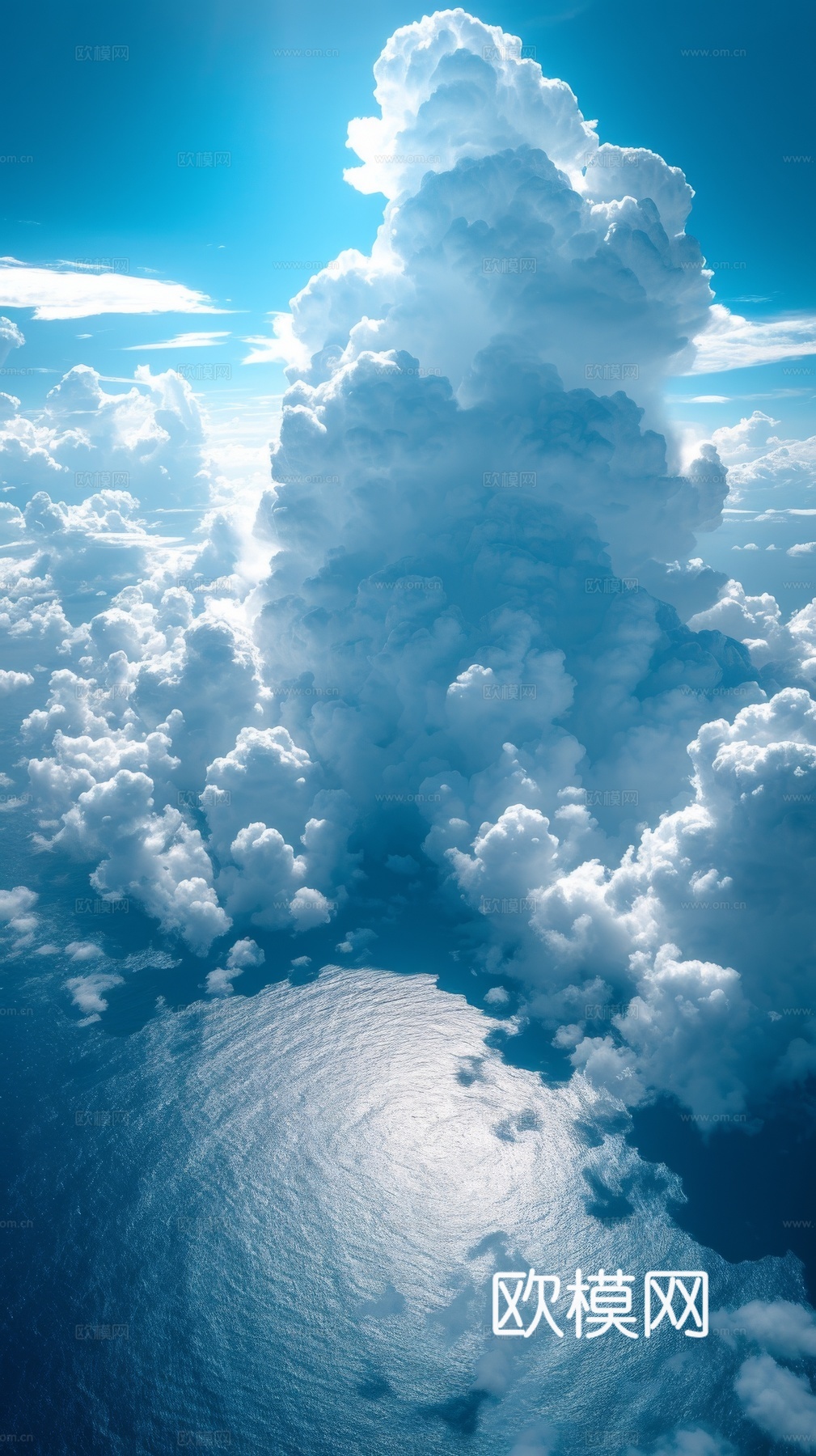 外景天空蓝天白云