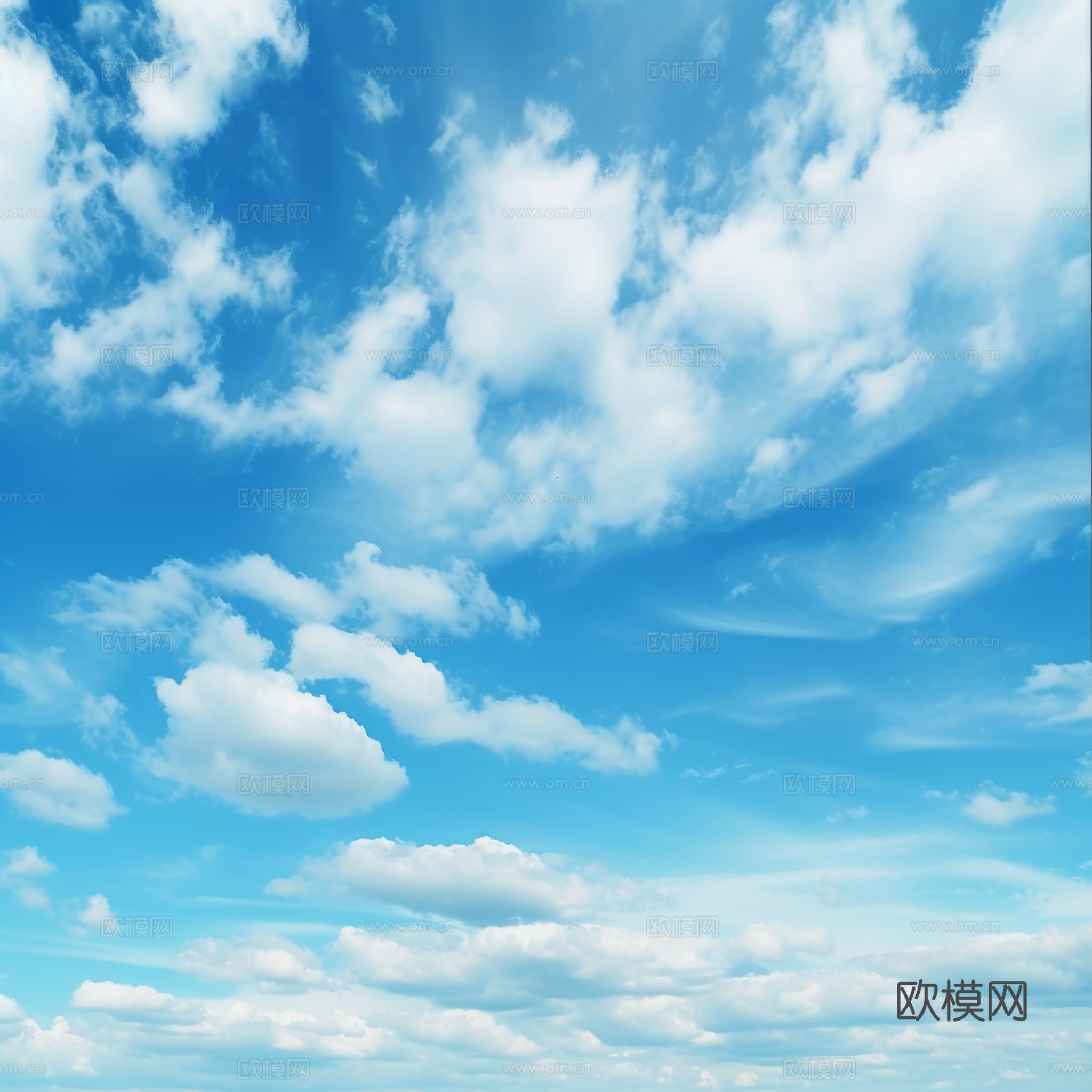 外景天空蓝天白云