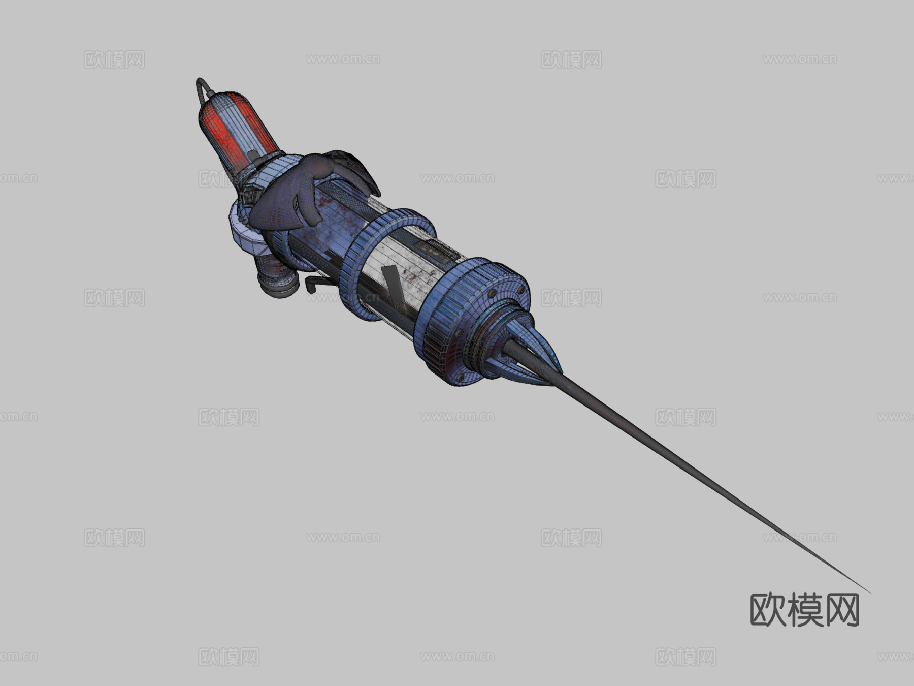 注射器3d模型