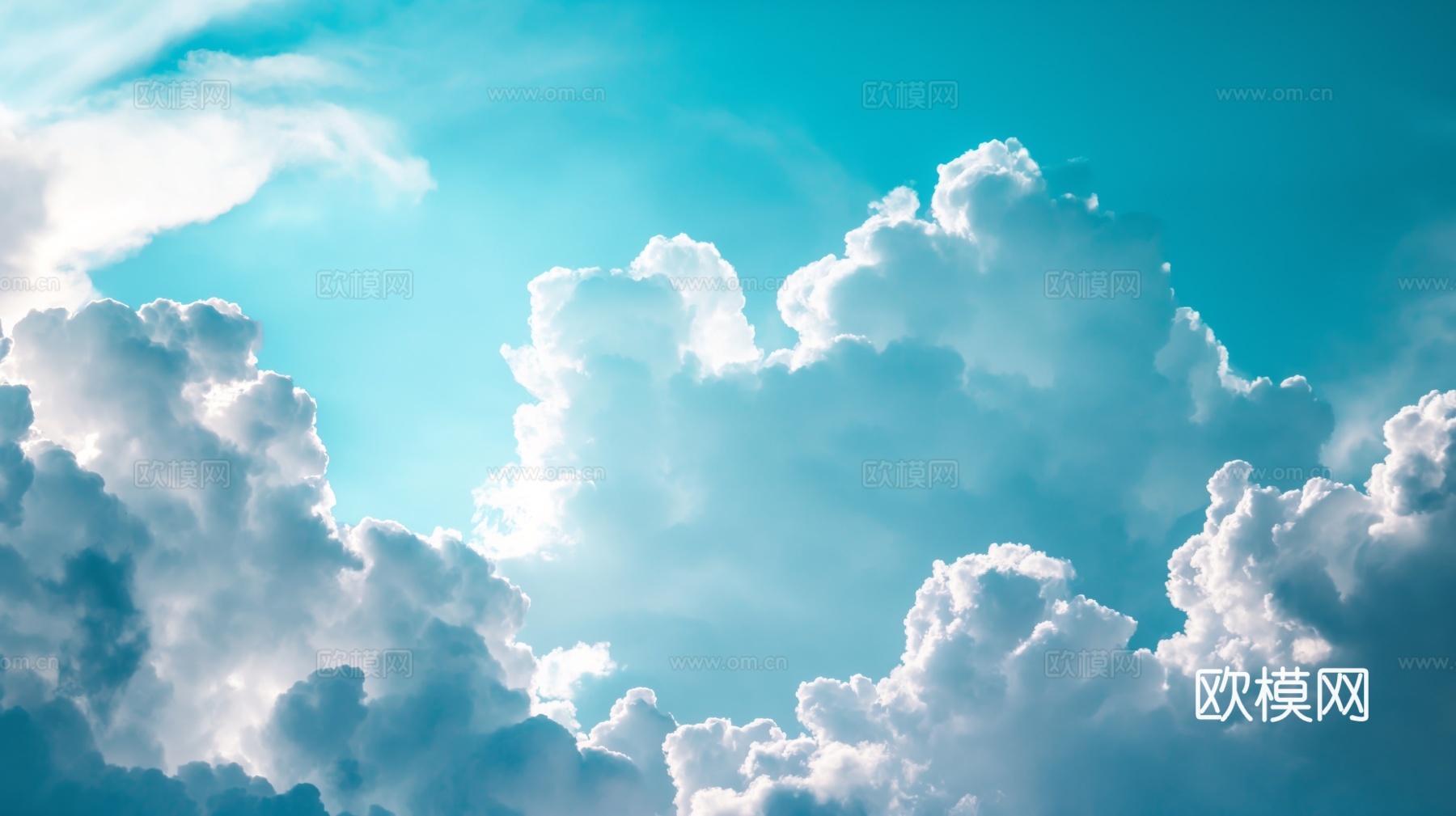 外景天空蓝天白云