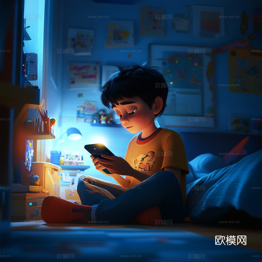 童趣卡通儿童房人物挂画