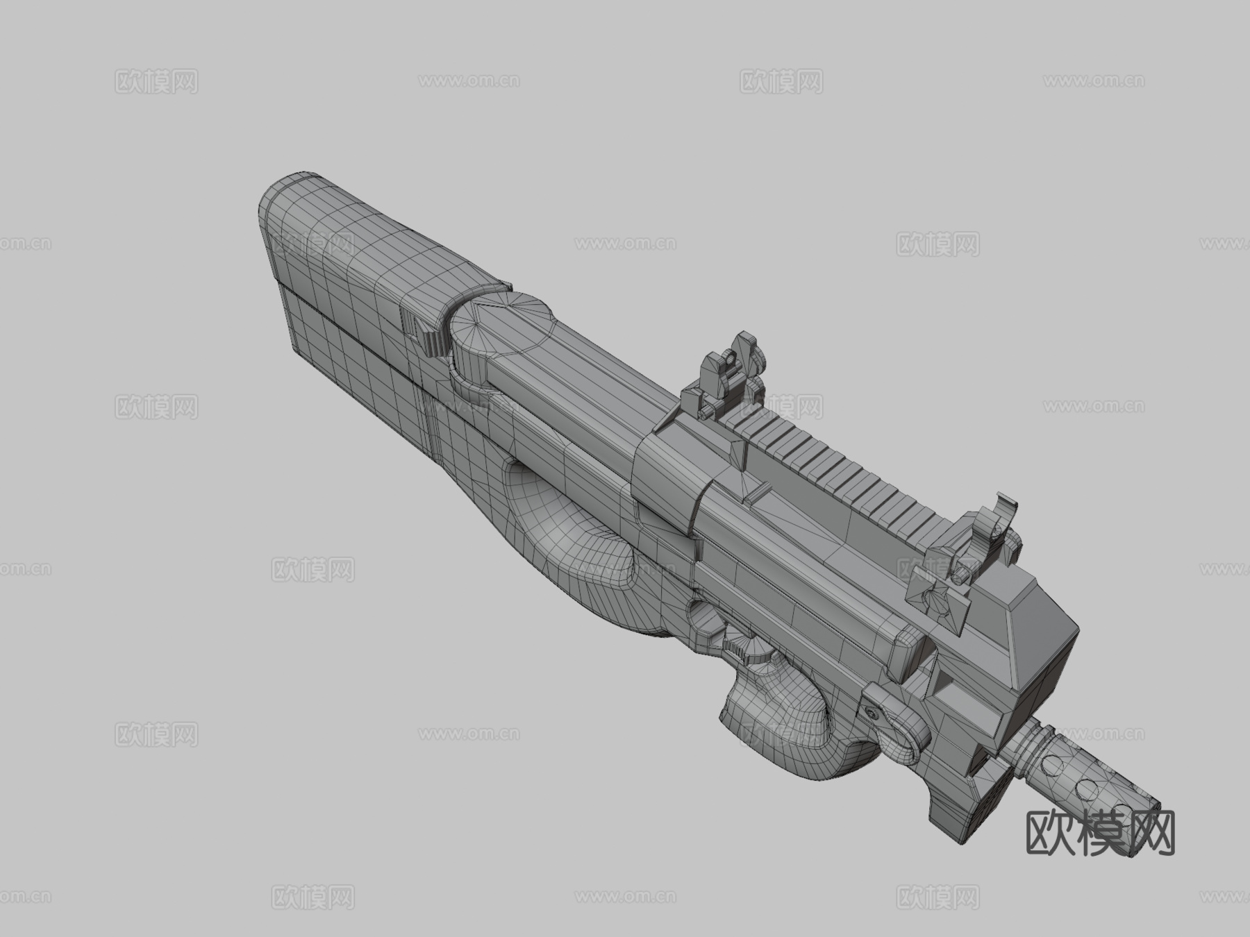 P90 - 能量3d模型
