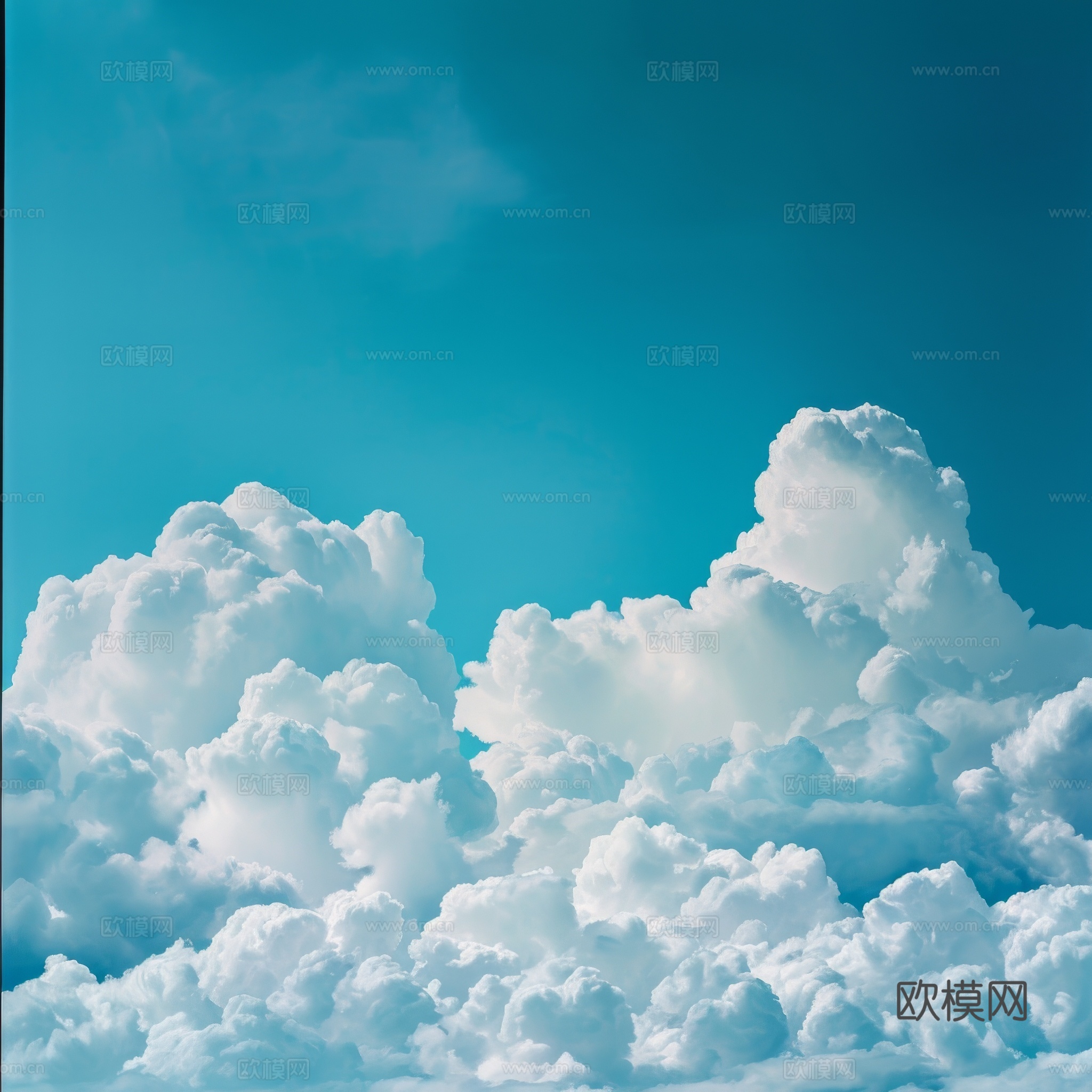 外景天空蓝天白云