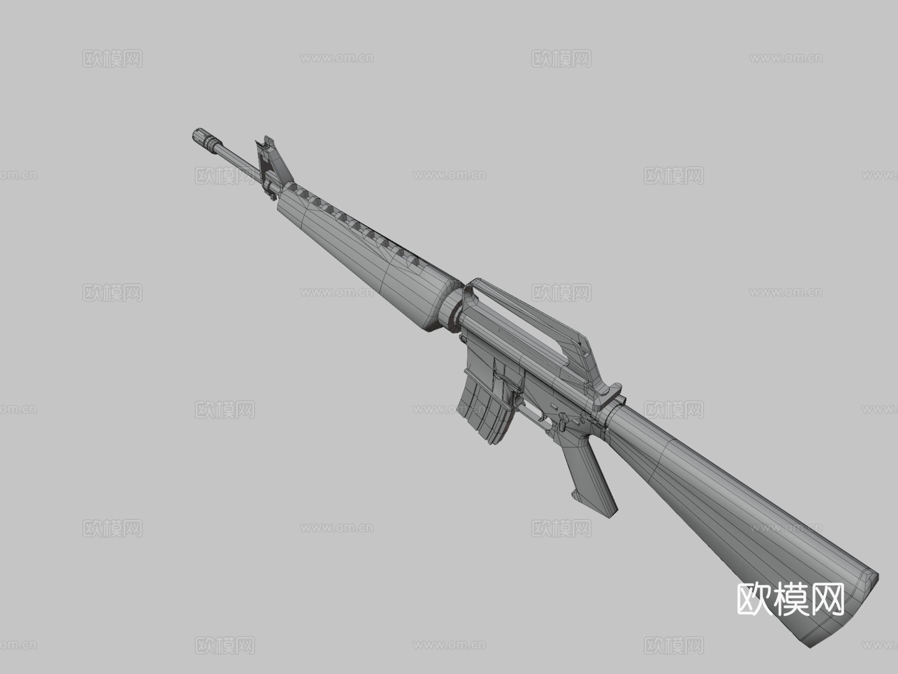 M16A1su模型