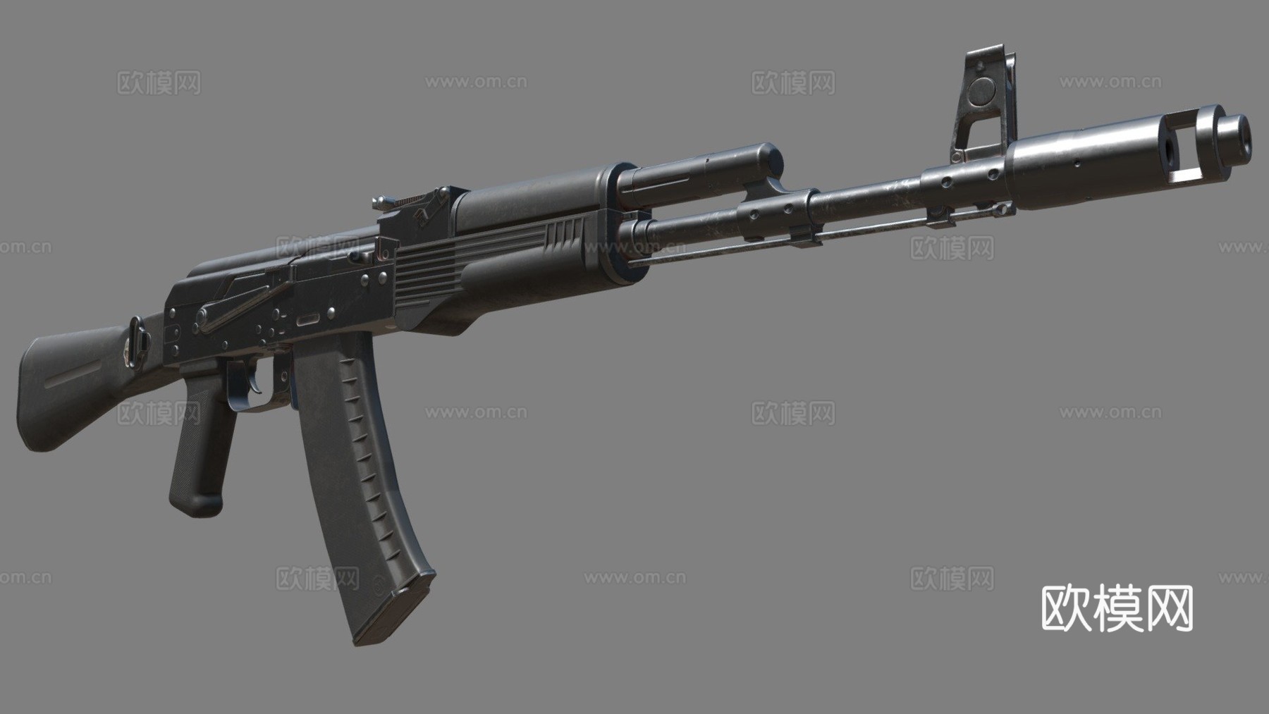 AK-74Msu模型