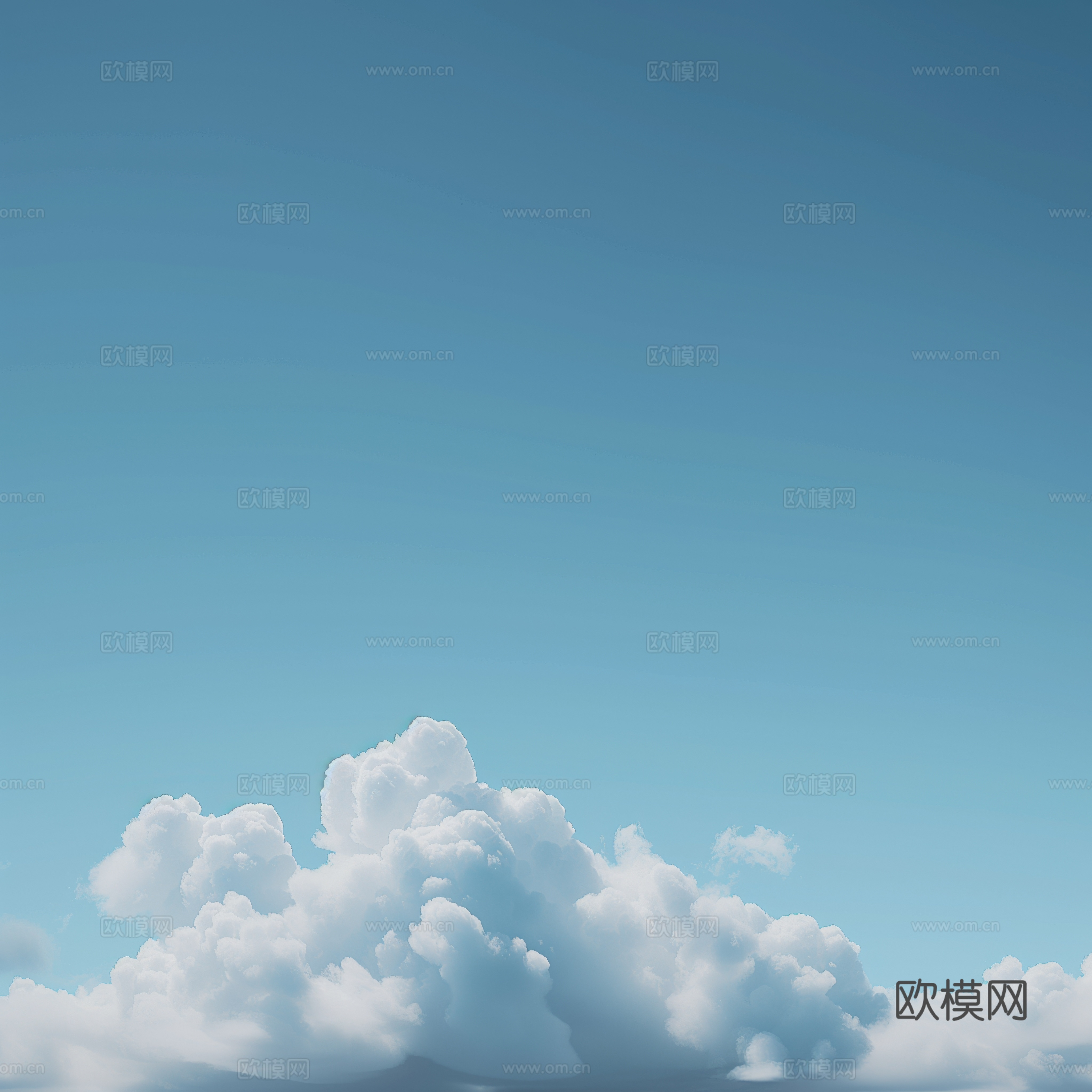 外景天空蓝天白云