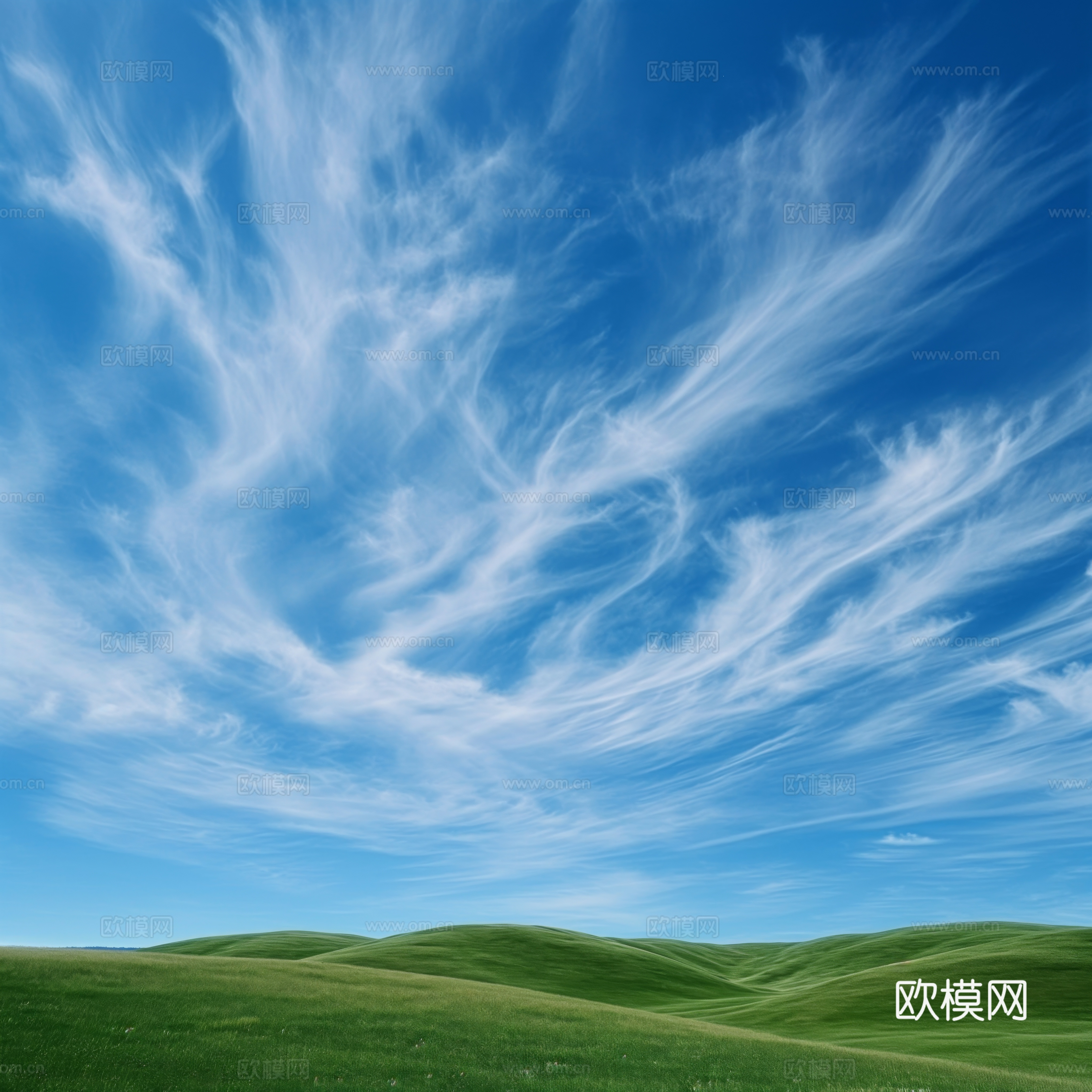 外景天空蓝天白云